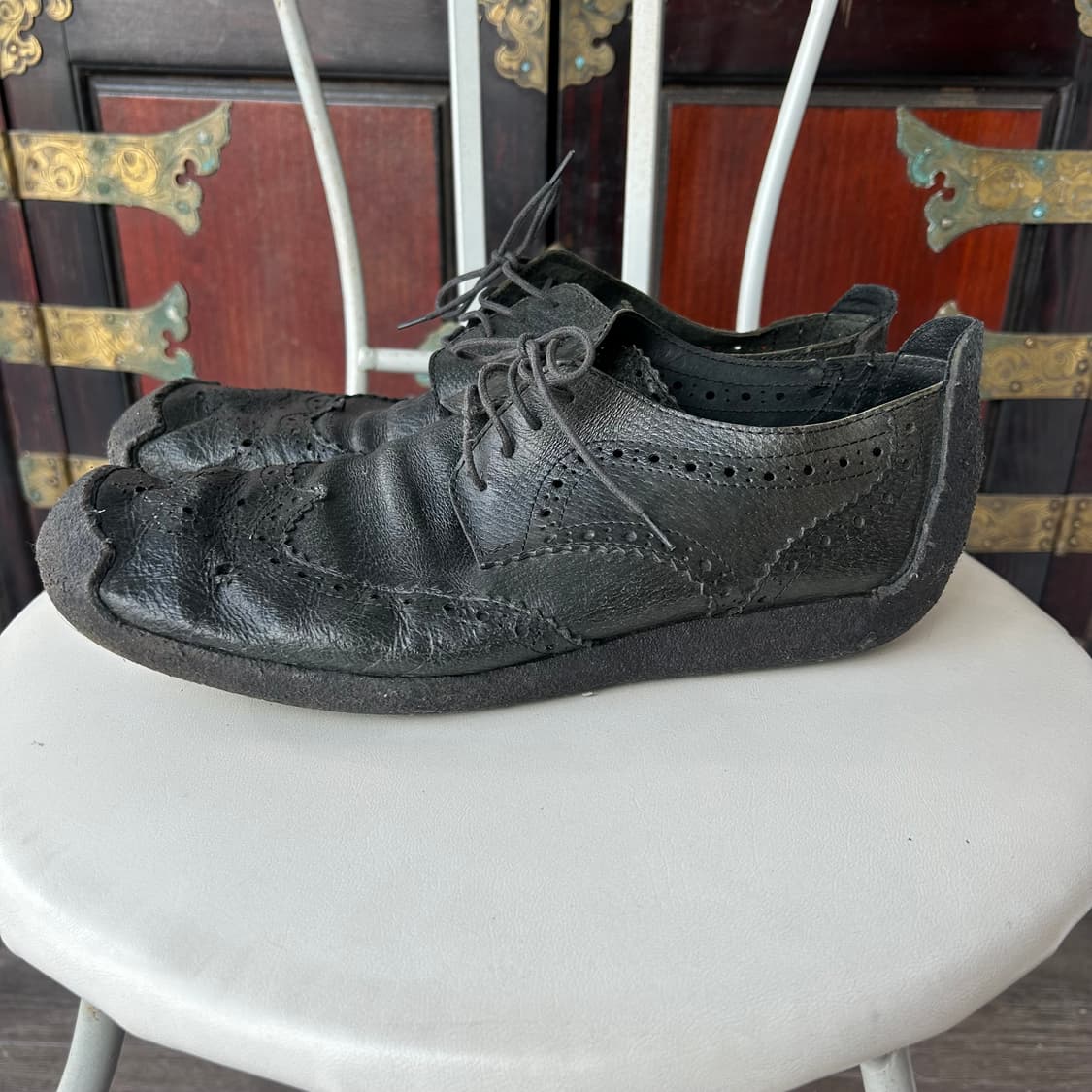 이세이 미야케 맨 돈피 브로그 더비 슈즈 상품이미지2