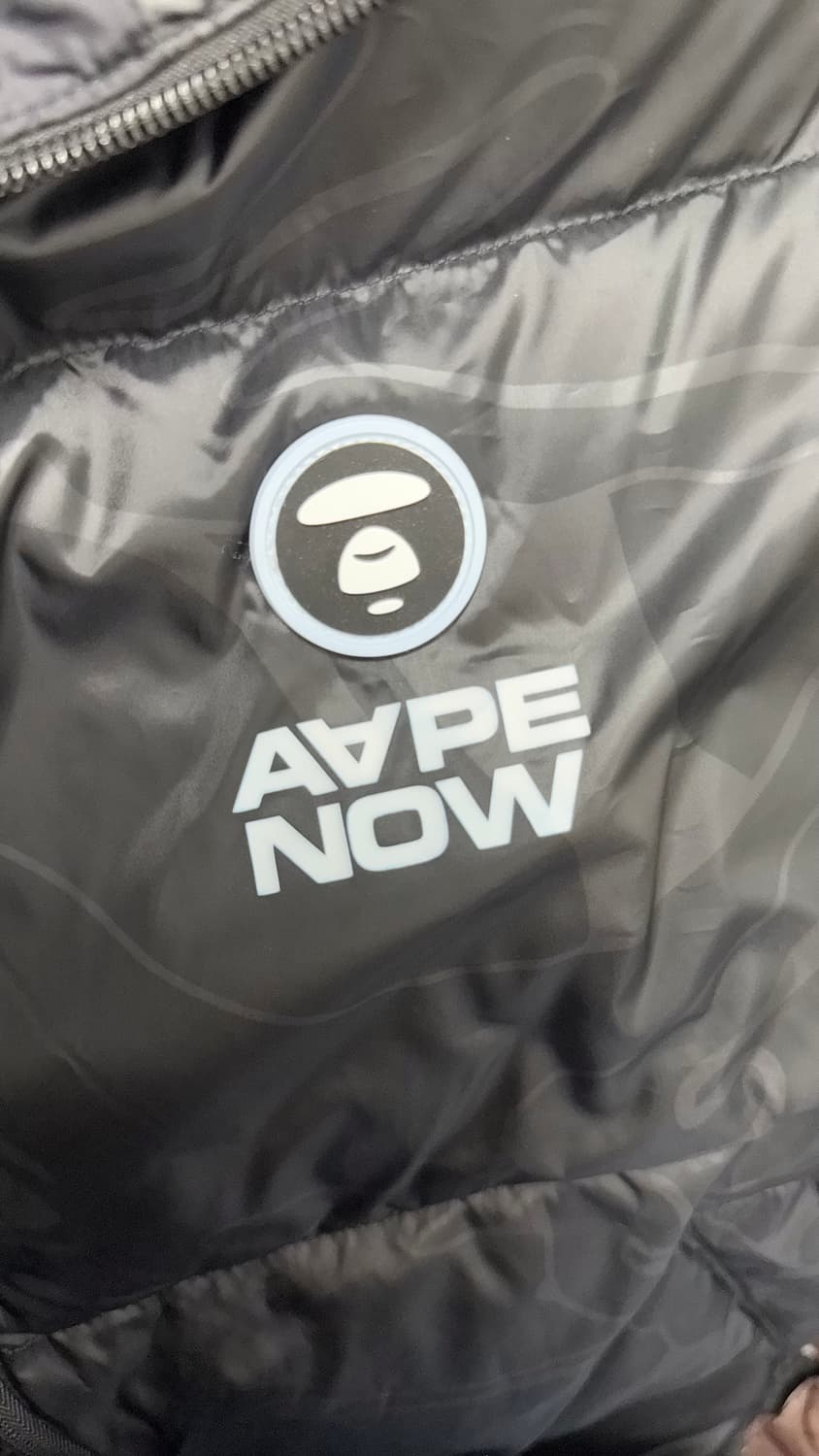 에이프 패딩 M 상품이미지8