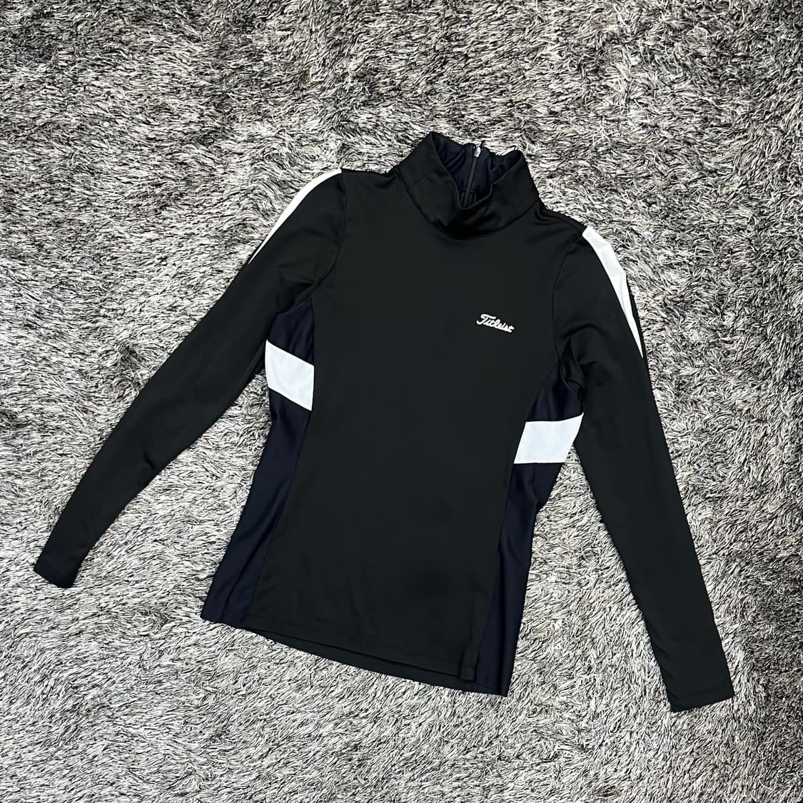 타이틀리스트 여성 골프 봄 하프넥 긴팔 티셔츠 S(85) 상품이미지1