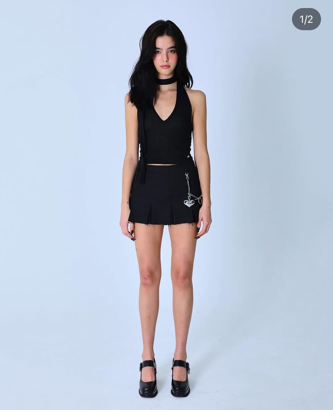 Sio mini skirt black 상품이미지2