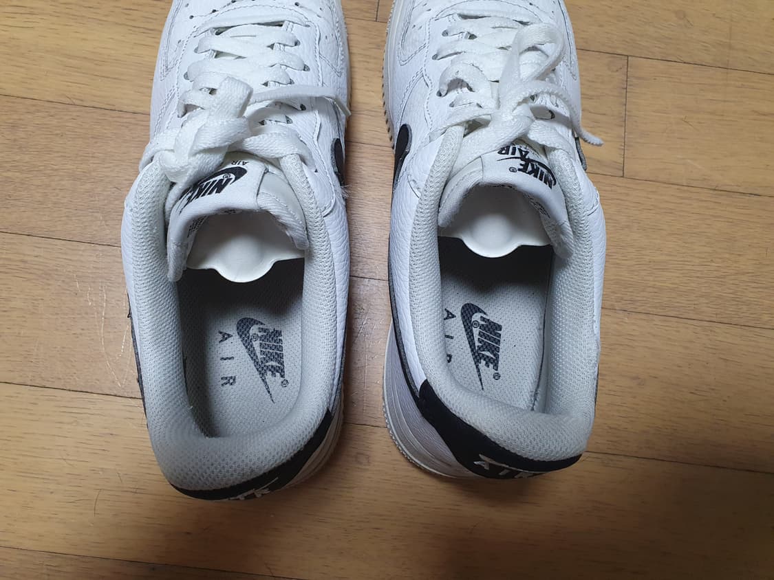 NIKE 나이키 에어포스1 화이트 블랙)265 상품이미지7