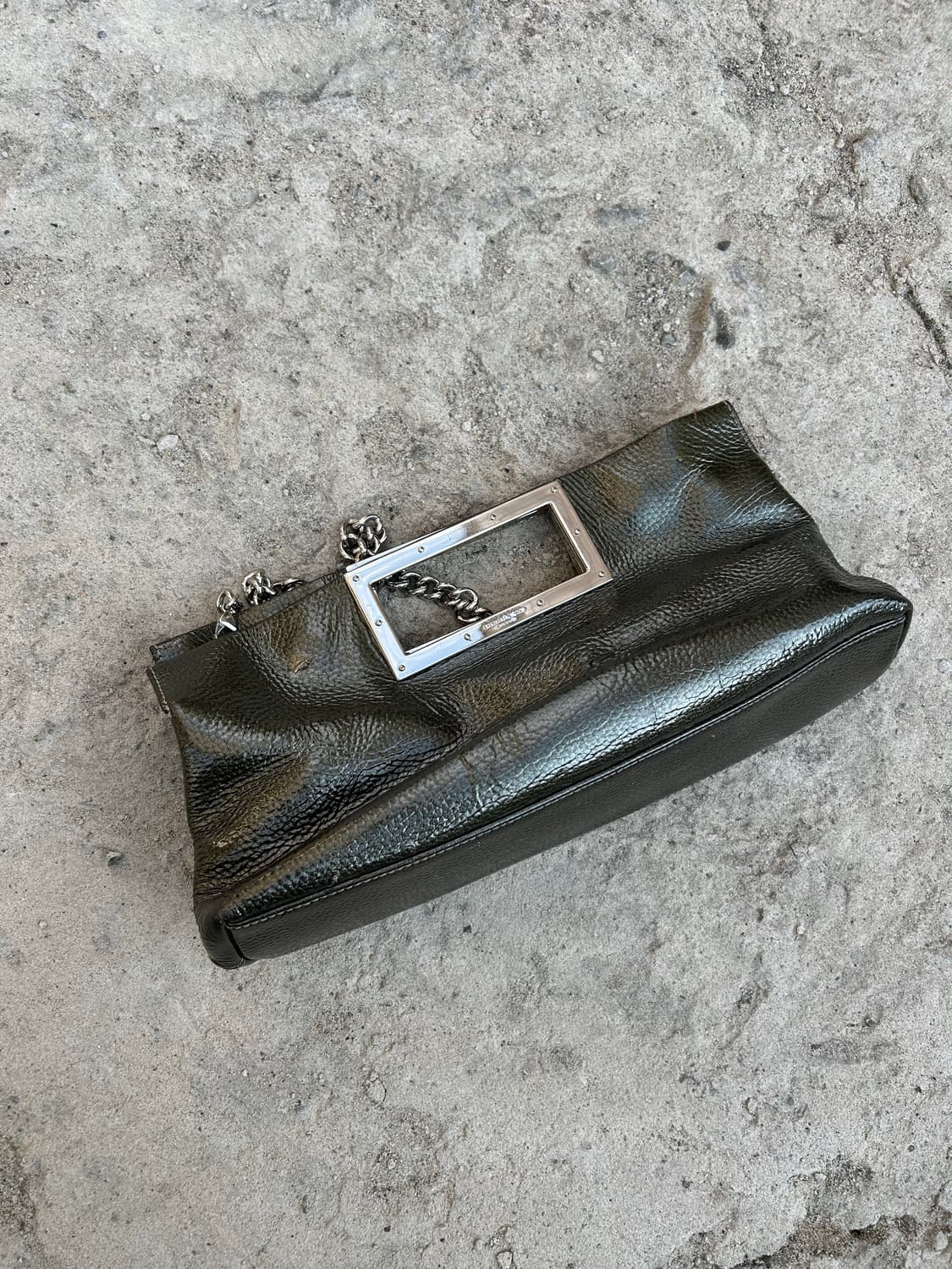 올리브레더 스퀘어백 상품이미지3