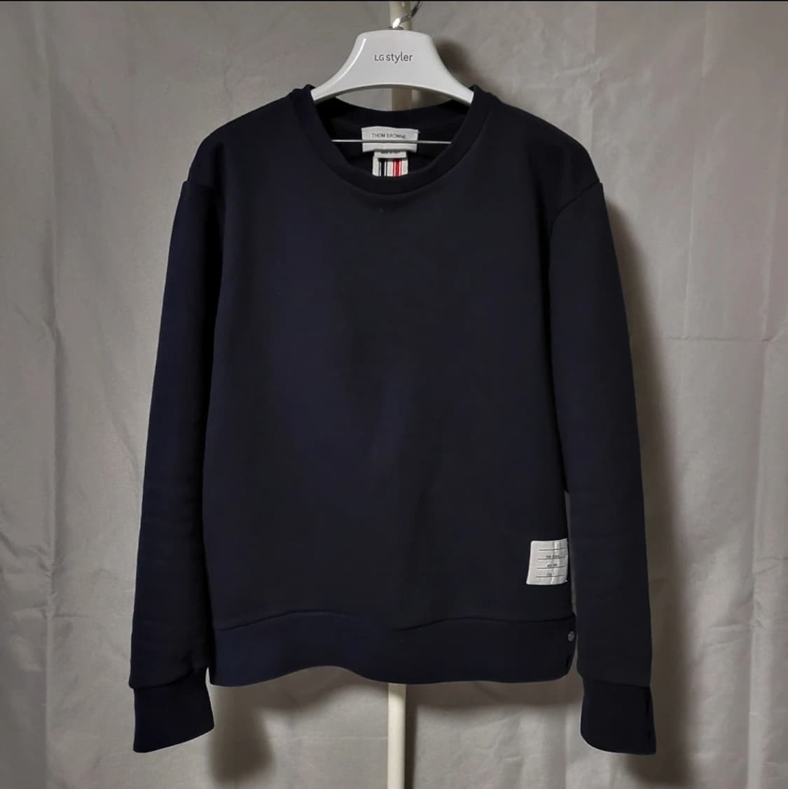 [3 size]톰브라운 백삼선 맨투맨 상품이미지2