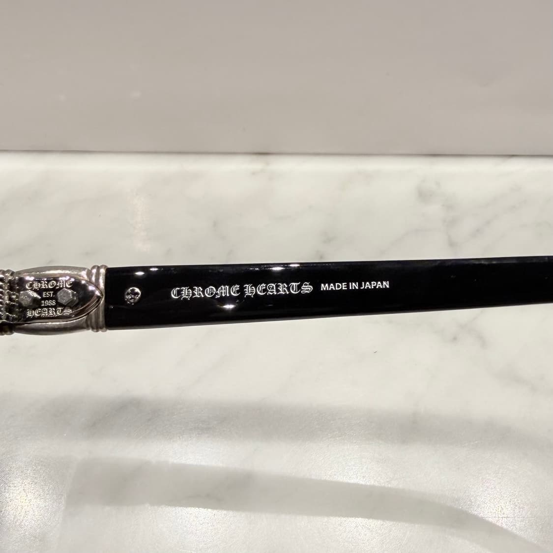 (새상품급) 크롬하츠 웰헬예 유광블랙 실버 (Well Hell Yeah) 상품이미지5