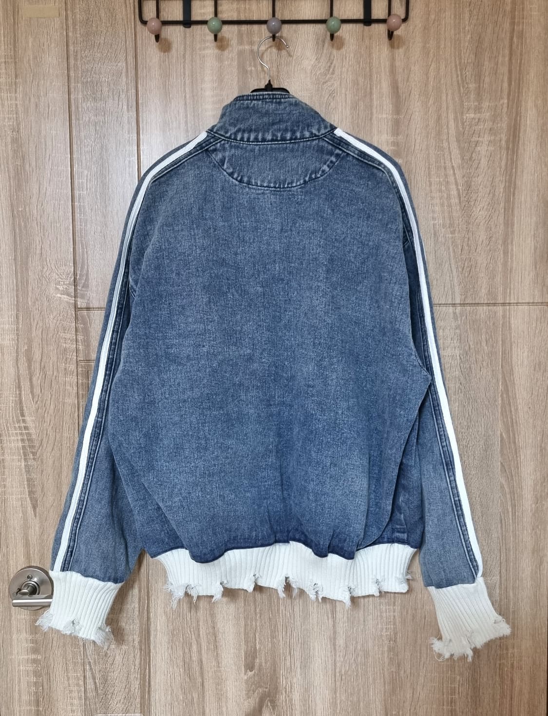 니트 빈티지 데님자켓 상품이미지6