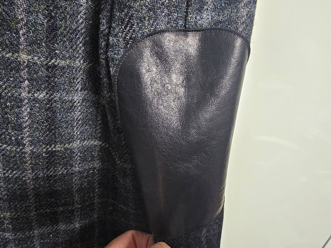 빈폴 해리드트위드 체크자켓 애쉬색상  L사이즈 민트급 상품이미지7