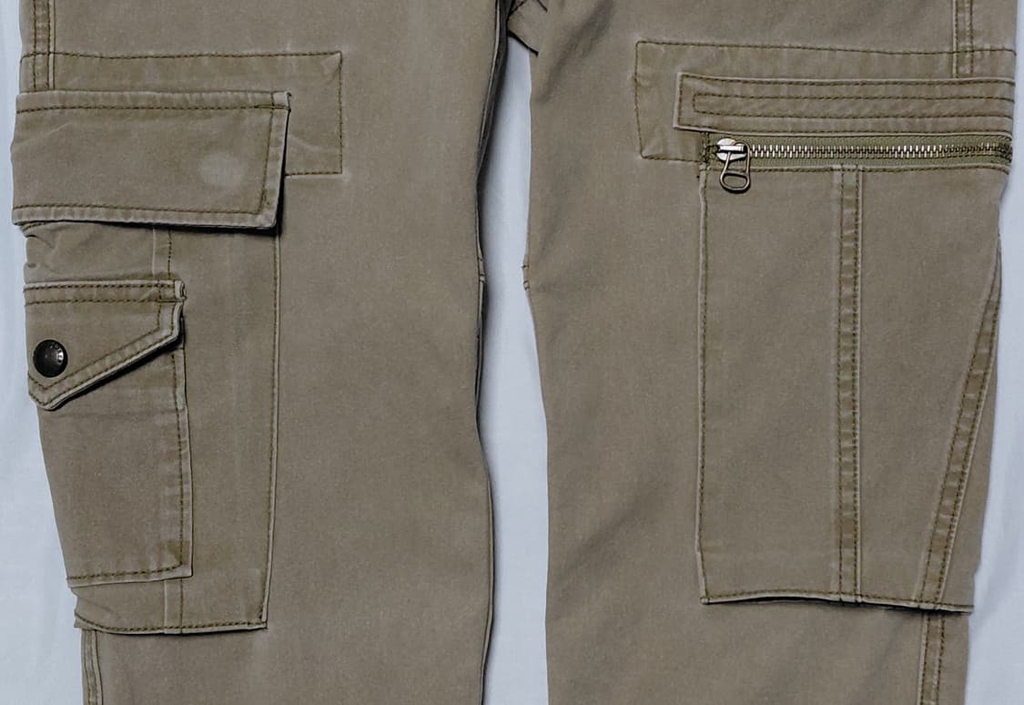 랄프로렌 우먼즈 지퍼 디테일 슬림 카고 팬츠 (사이즈 6 / 165) 상품이미지3