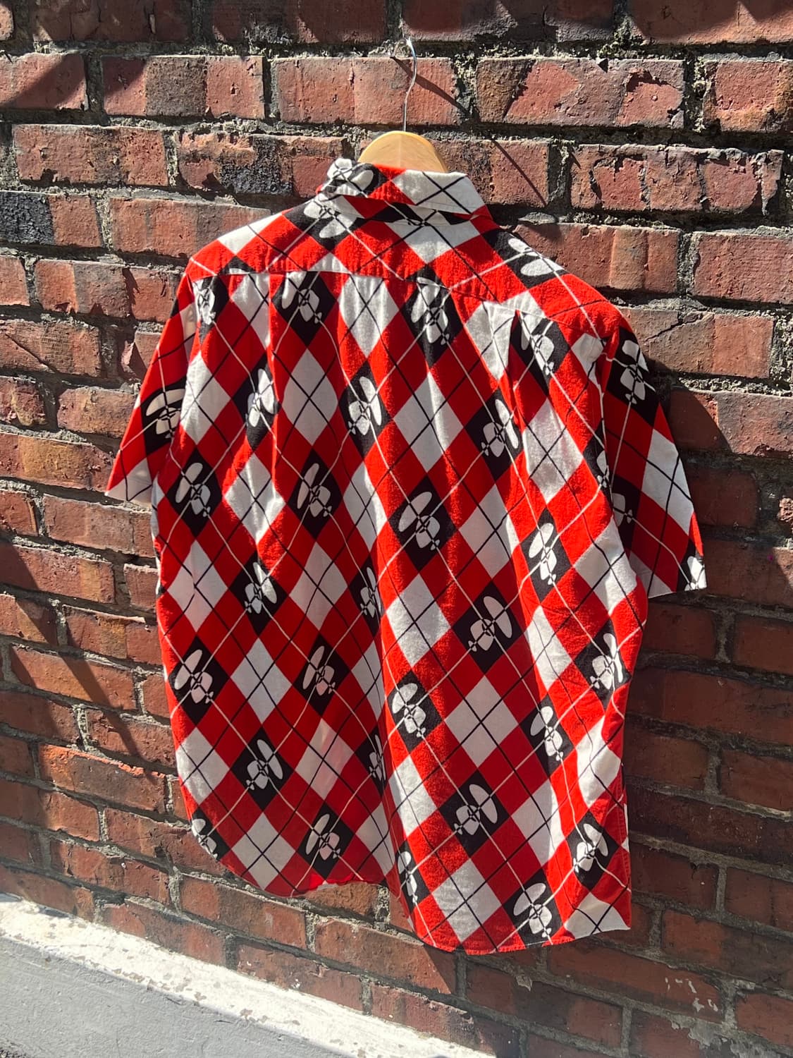 Bape Argyle Ape Shirt 상품이미지3