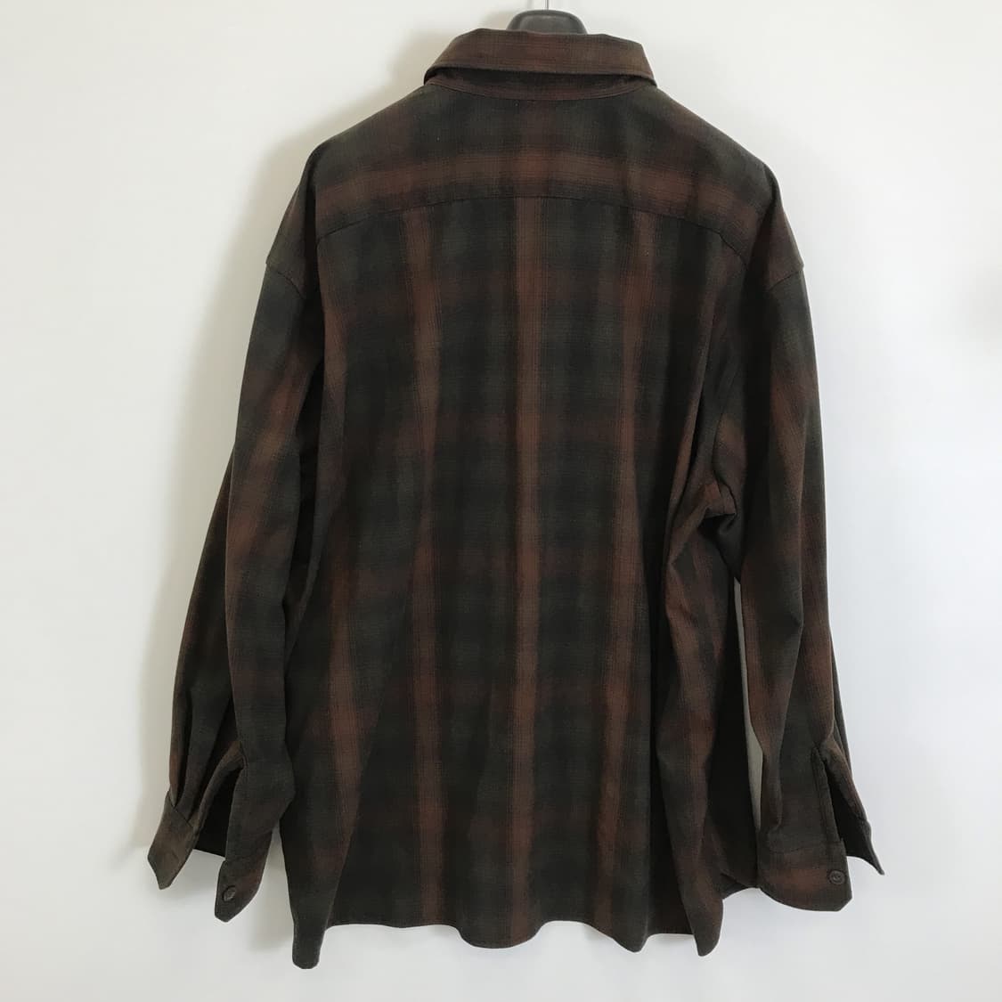 유니클로U 플란넬 옴브레 체크셔츠 [3XL] 상품이미지3