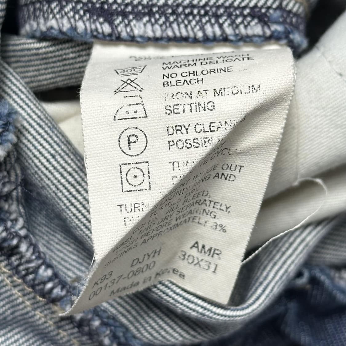 리바이스 오리지널 엔지니어드 데님 팬츠 (30인치) 상품이미지7