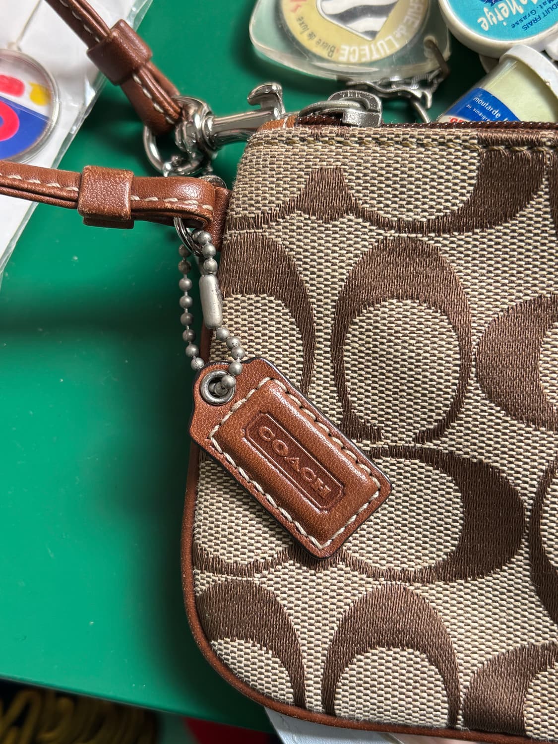 Vintage Coach Mini Wallet 상품이미지2