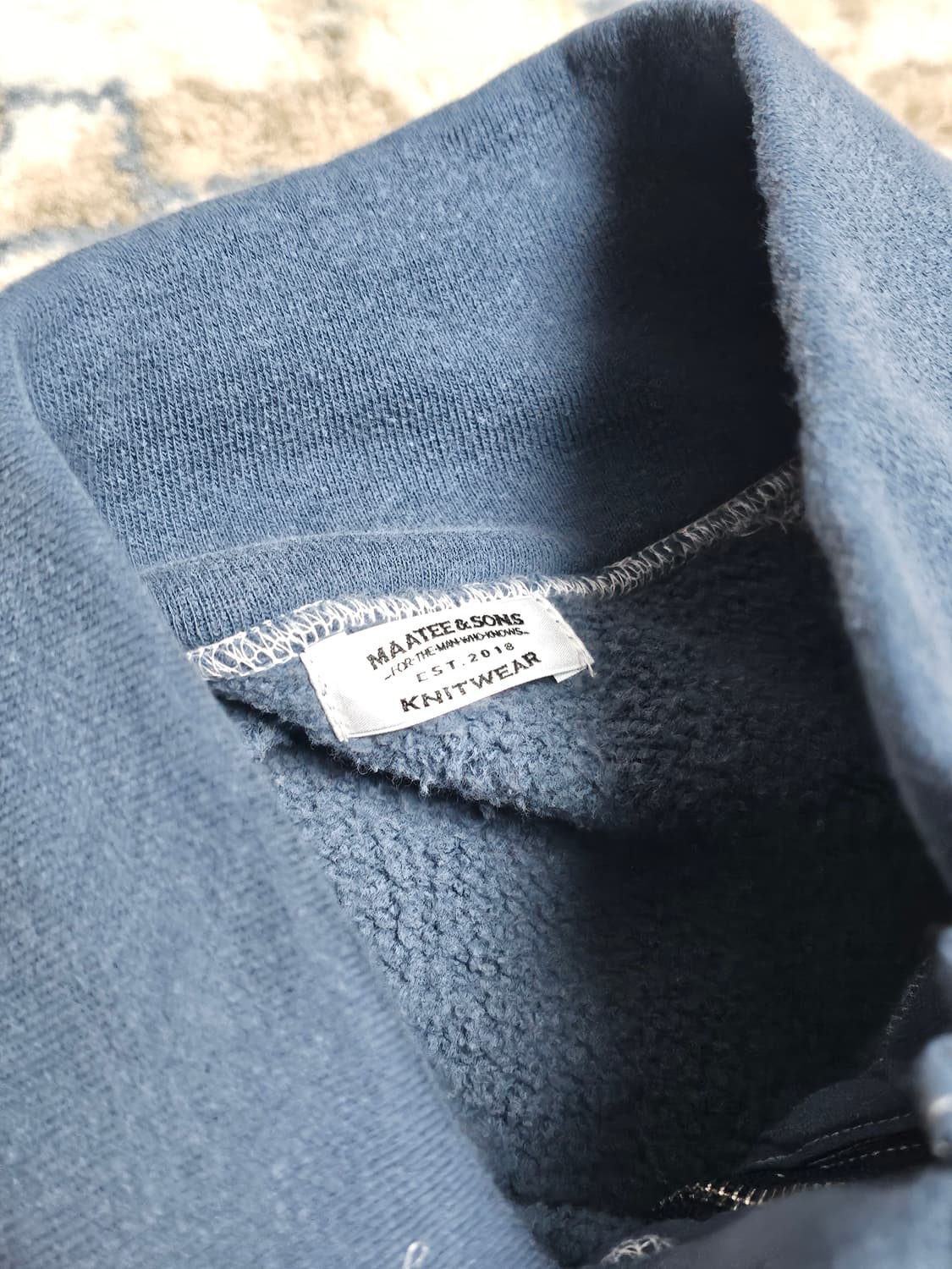 [3] 마티앤선즈 빈티지 짚 스웻 보틀색상 상품이미지5