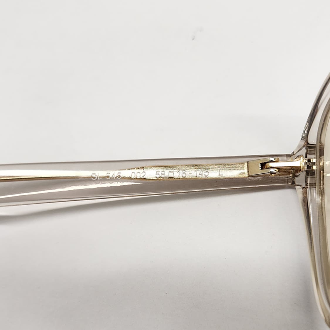 생로랑 SL545 에비에이터 선글라스 라이트골드 상품이미지6