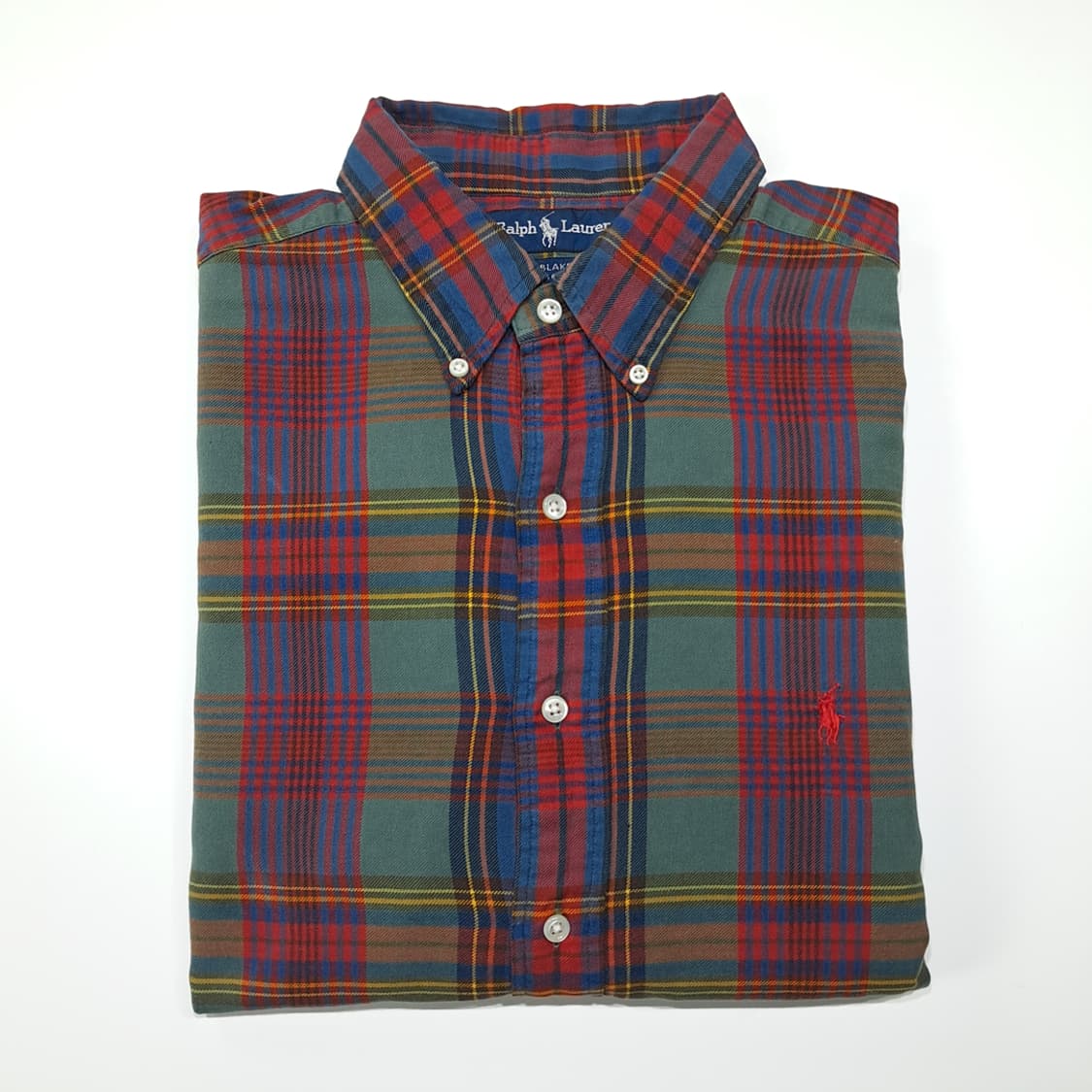 CL633 XL 폴로 90s 클래식 매드라스 체크 셔츠 남방 상품이미지7