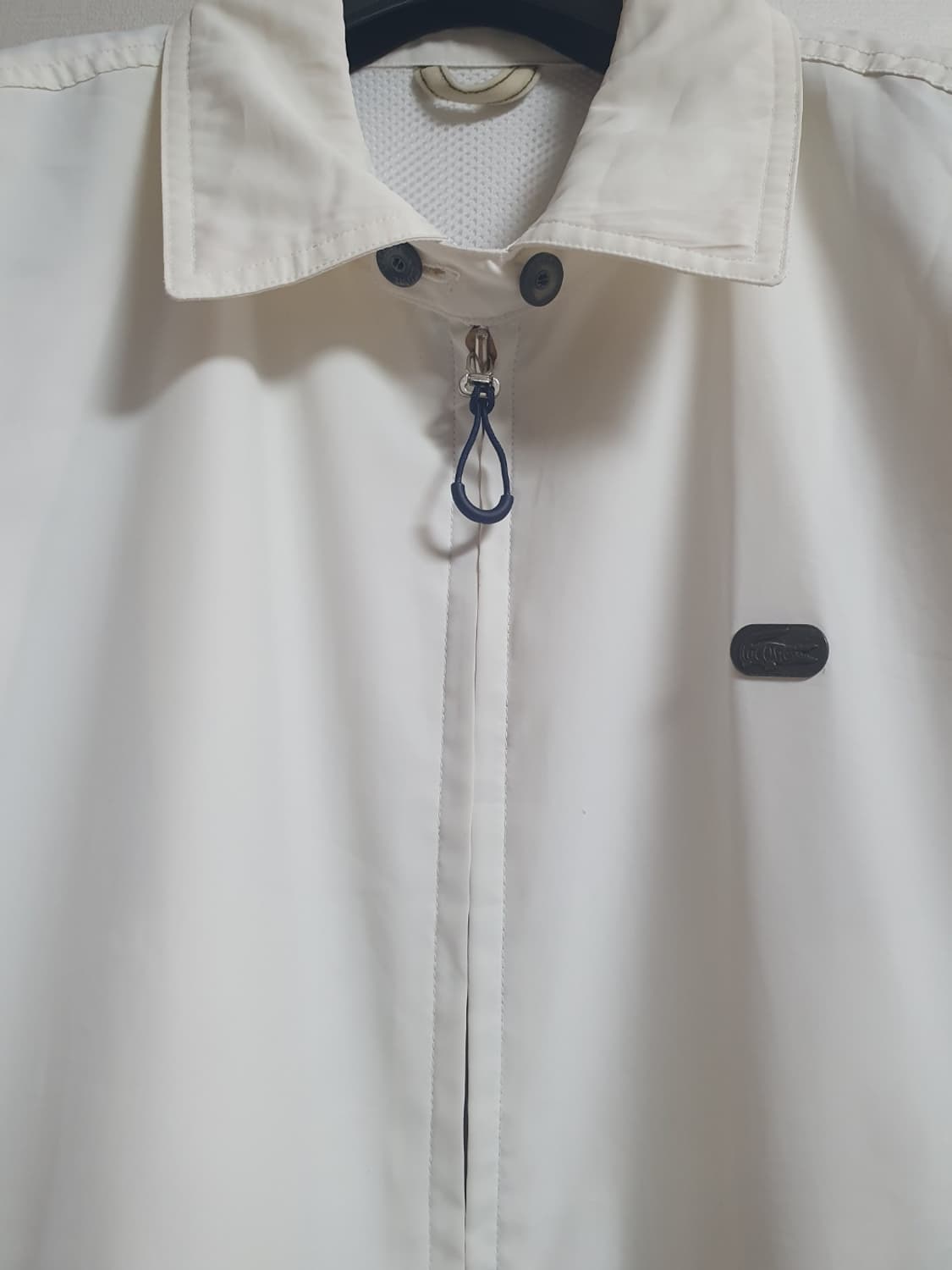 택포가 라코스테 자켓 블루종 아이보리 집업 100 상품이미지5