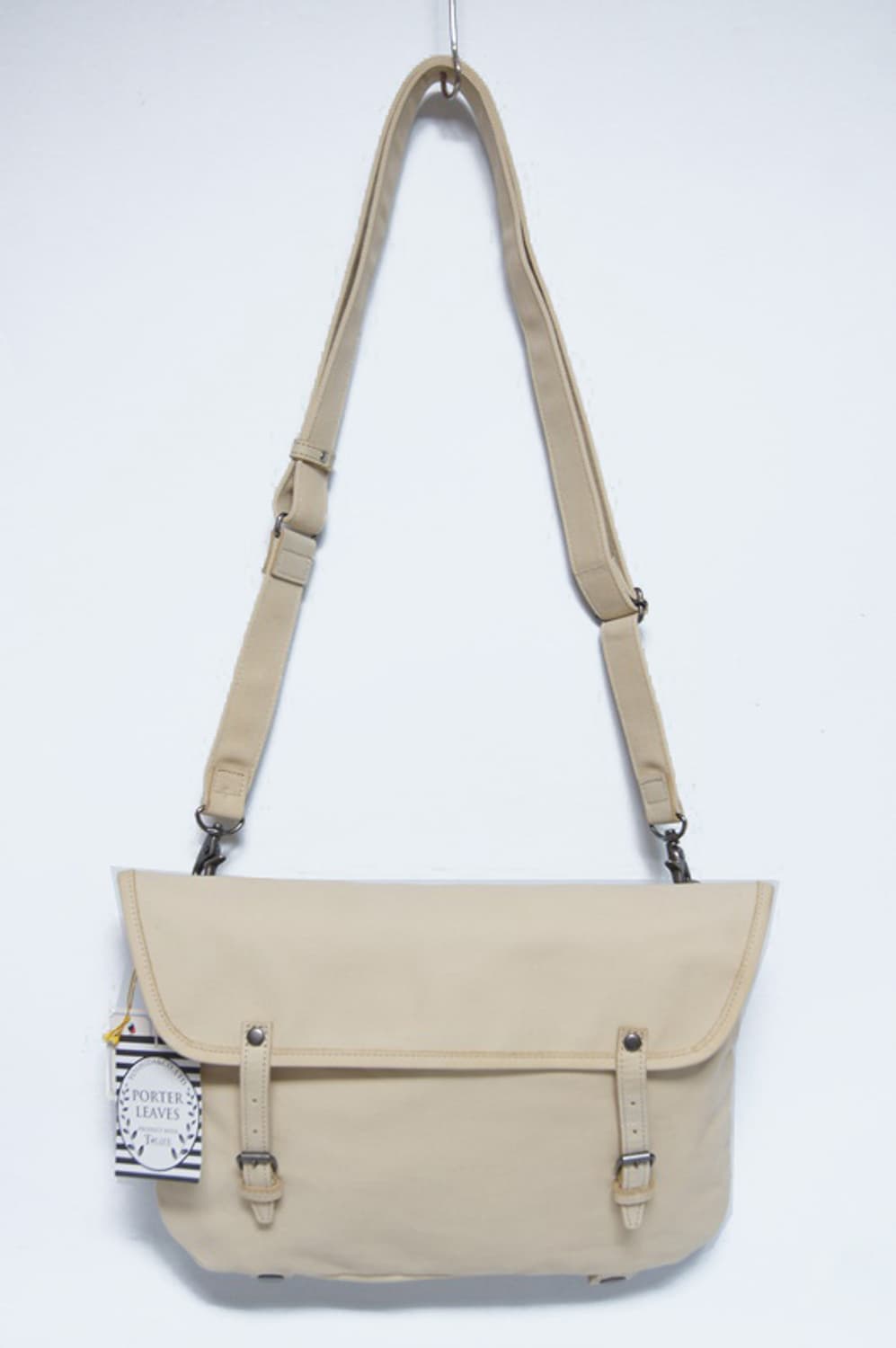 PORTER 포터리브스 베이지 캔버스 크로스백(새상품) 상품이미지1