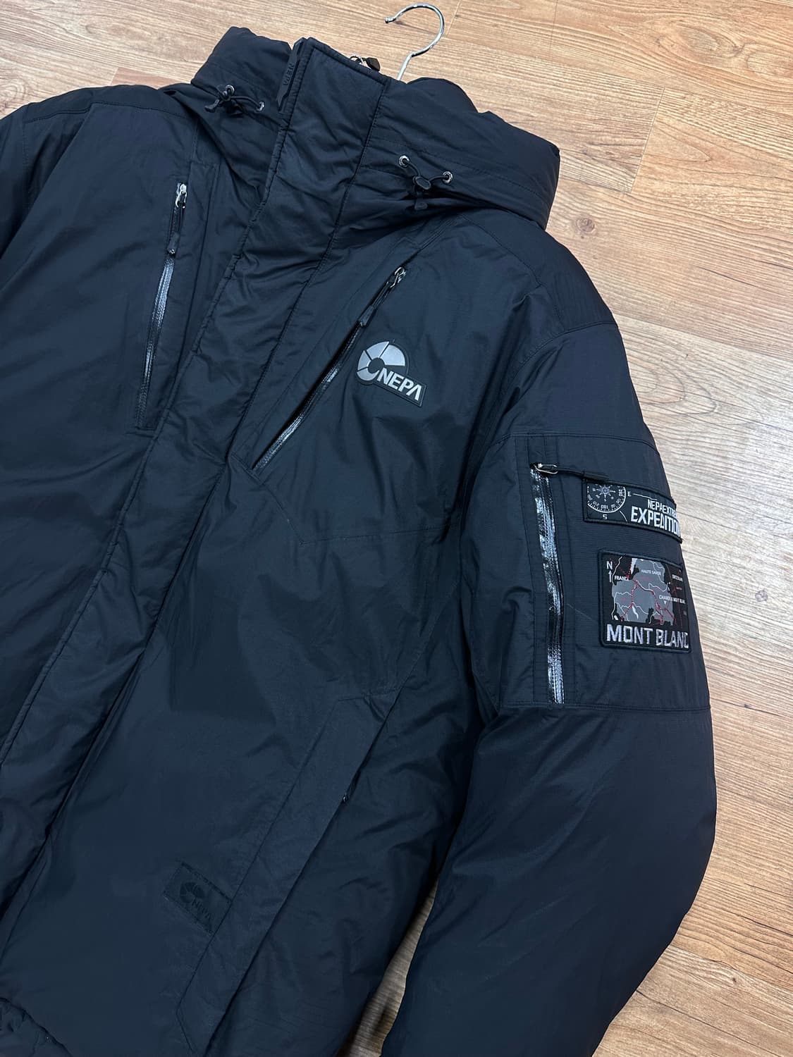 (105)네파 몽블랑 히말라야 패딩 블랙 상품이미지3