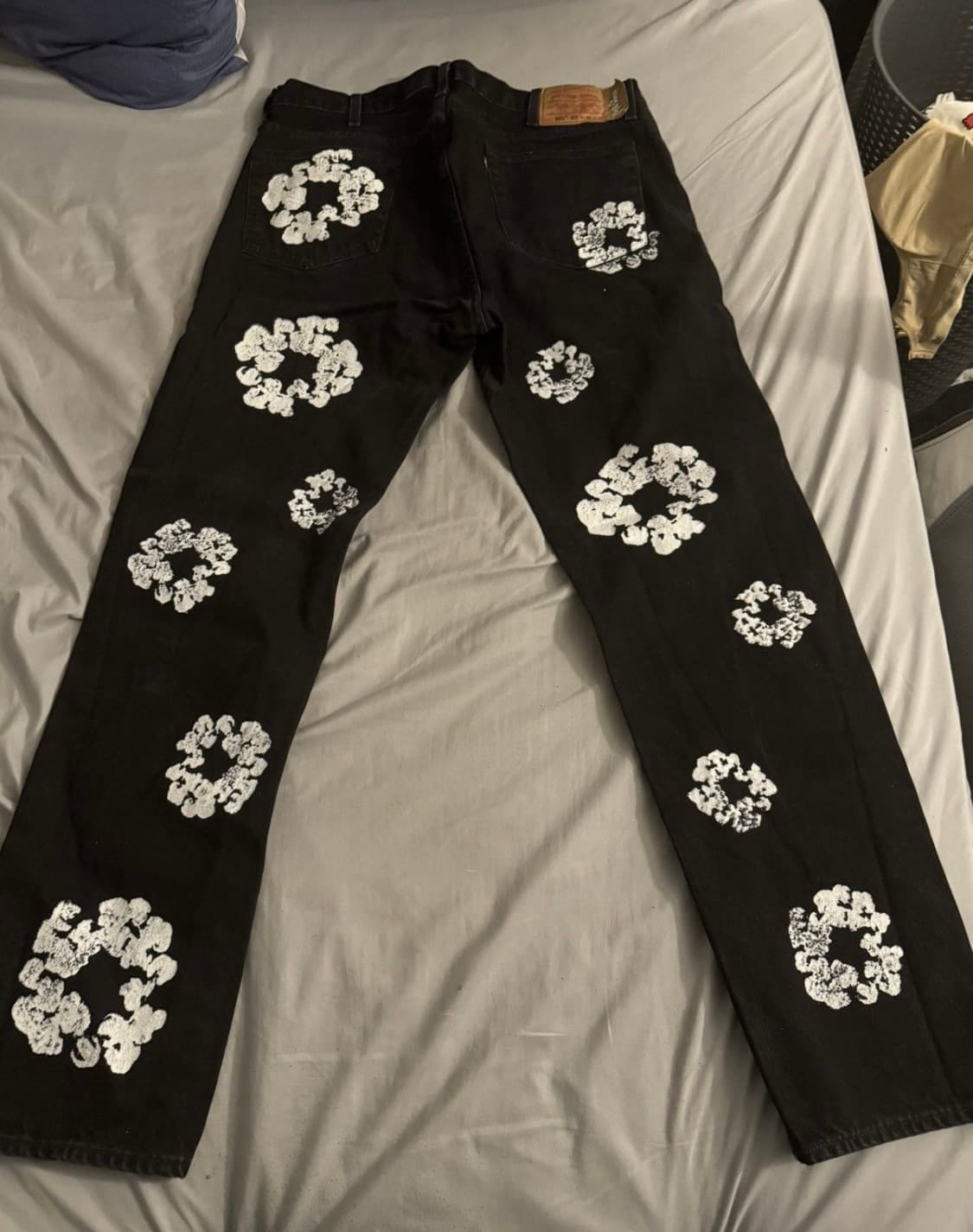 데님 티어스 x 리바이스 코튼 진 블랙 38x34 상품이미지2