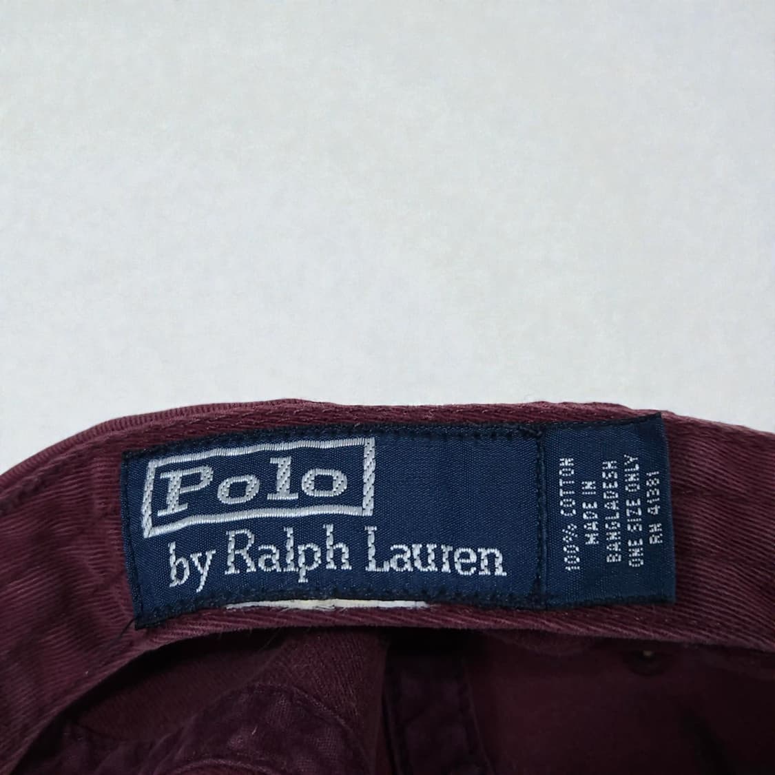 POLO 폴로 랄프로렌 1990s 볼캡 모자 프리사이즈 상품이미지7