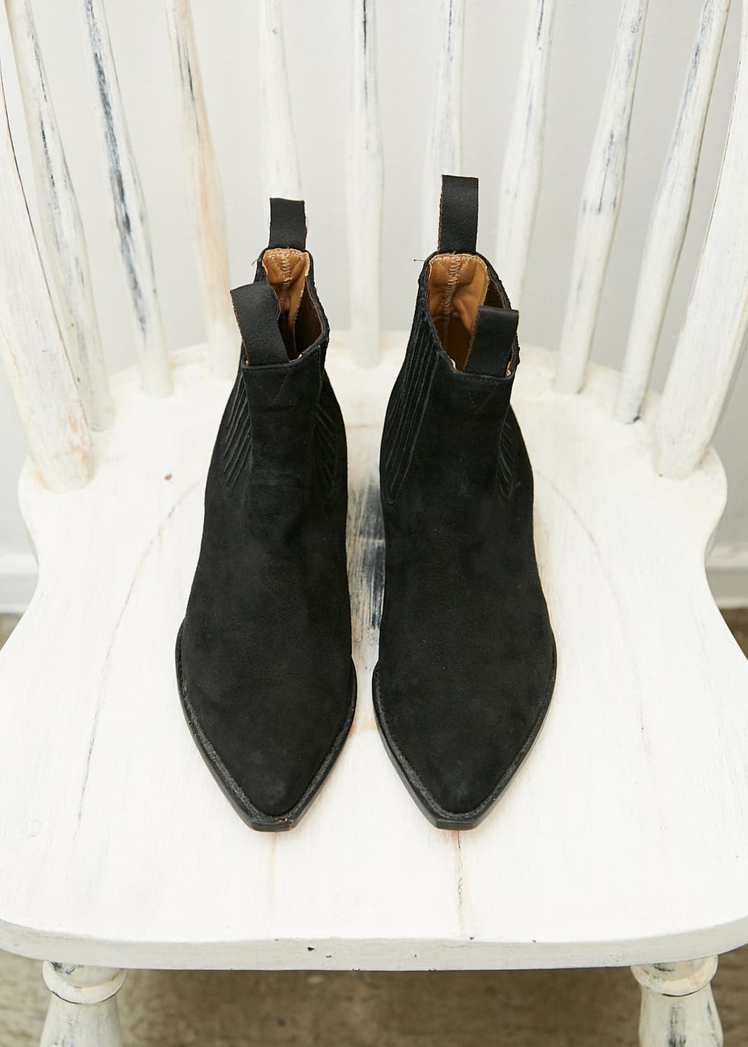 Suede Western Chelsea Boots 상품이미지2