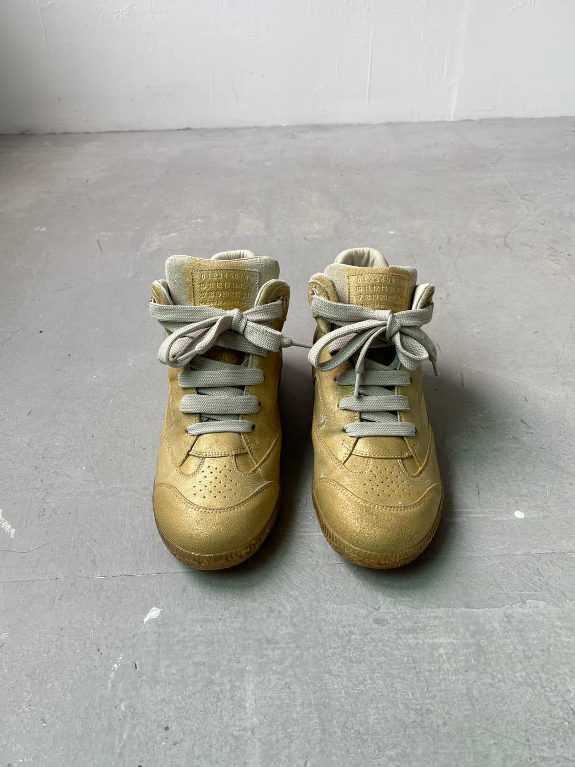 마틴 마르지엘라 골드 크랙업 하이탑  상품이미지3