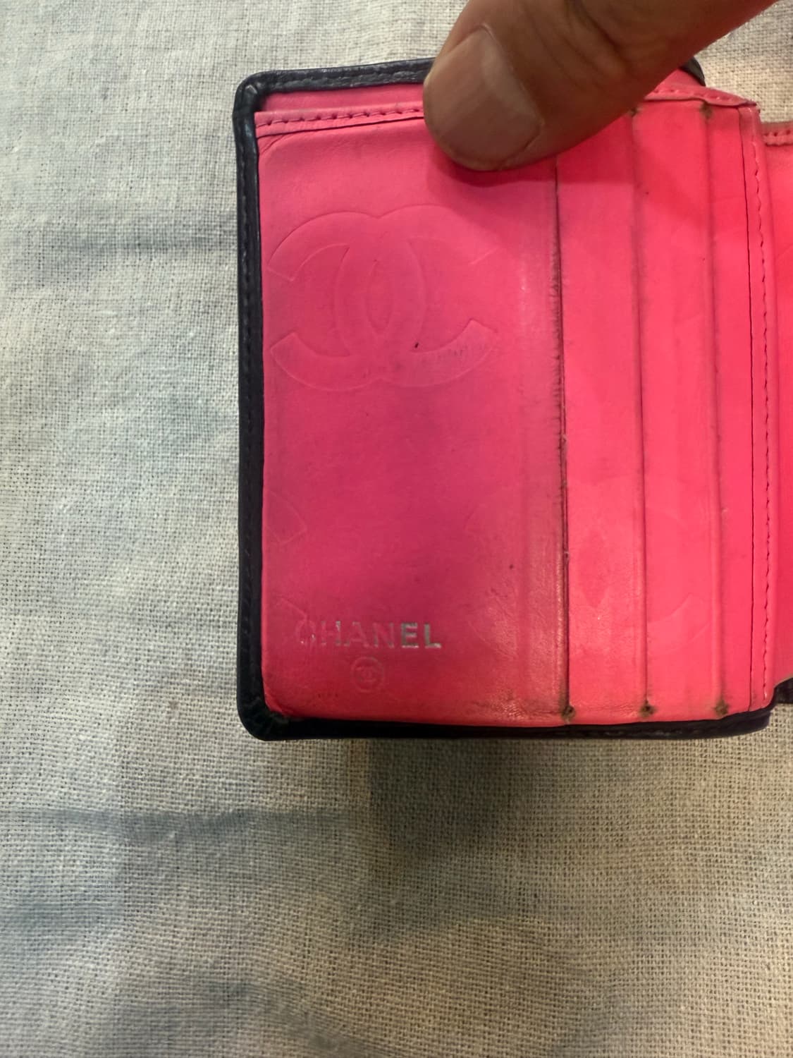 정품 샤넬 깜봉 반지갑 팝니다 상품이미지3