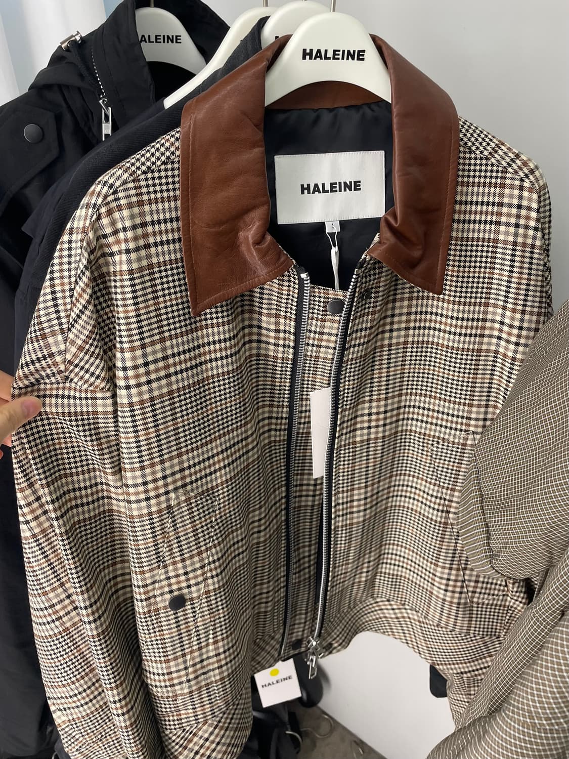 알렌느 체크자켓(1) 상품이미지2