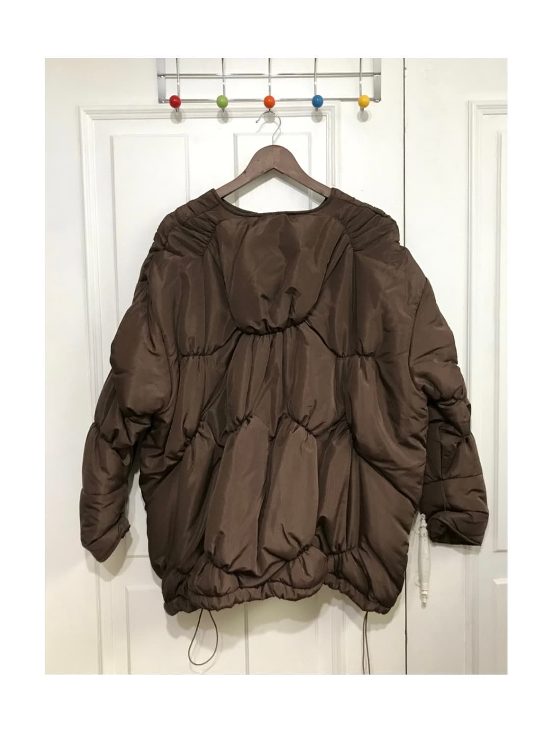 clode 브라운 퍼프 빈티지 패딩 상품이미지3