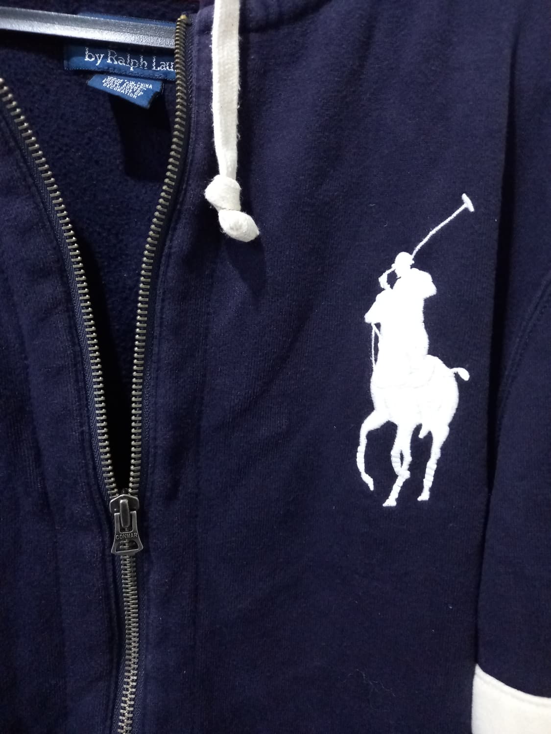 폴로 POLO 빅포니 후드집업 95/M 상품이미지2