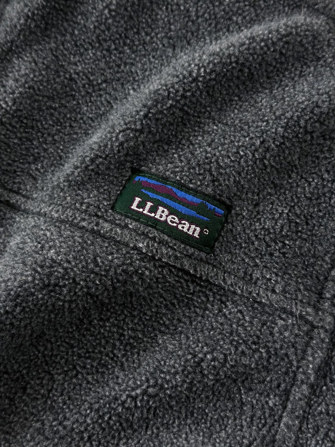 (Rare) 90s 빈티지 엘엘빈 지오메트릭 트림 플리스 자켓 상품이미지6