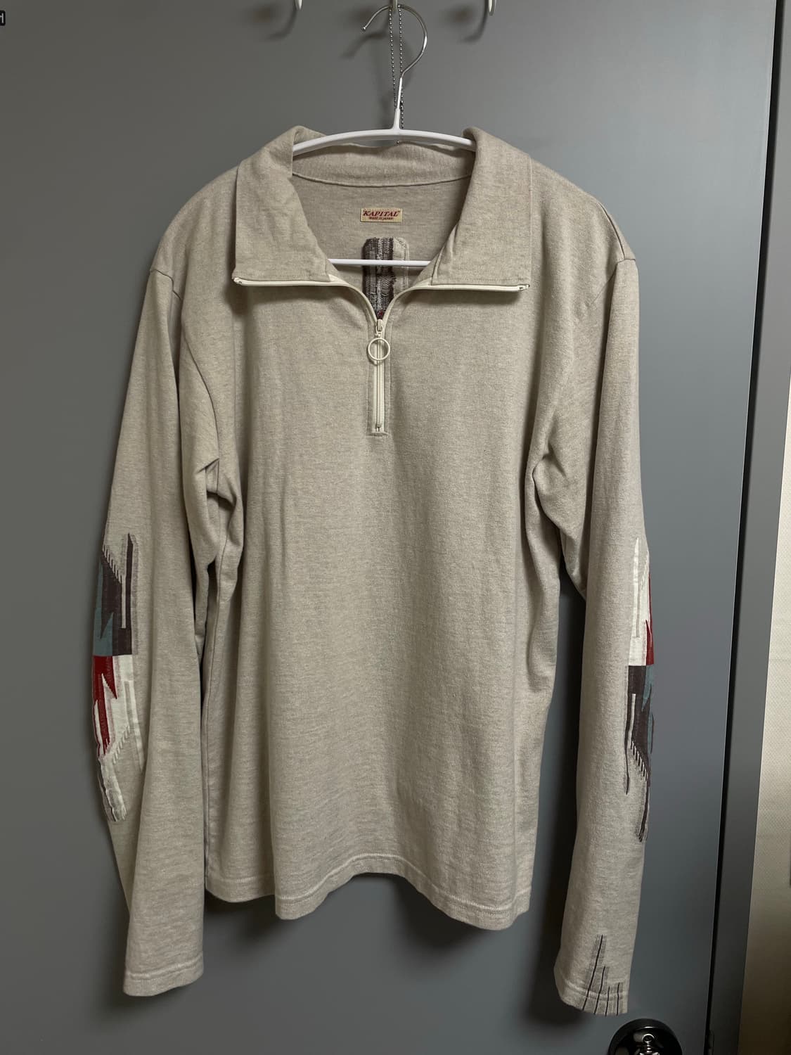 캐피탈 오르테가 하프 집 롱슬리브  상품이미지2