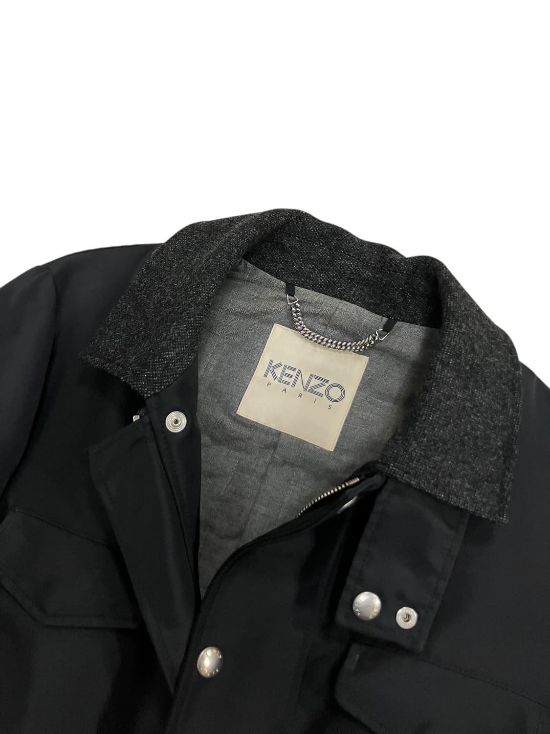 KENZO 겐조 블랙 패딩 자켓 M 상품이미지3