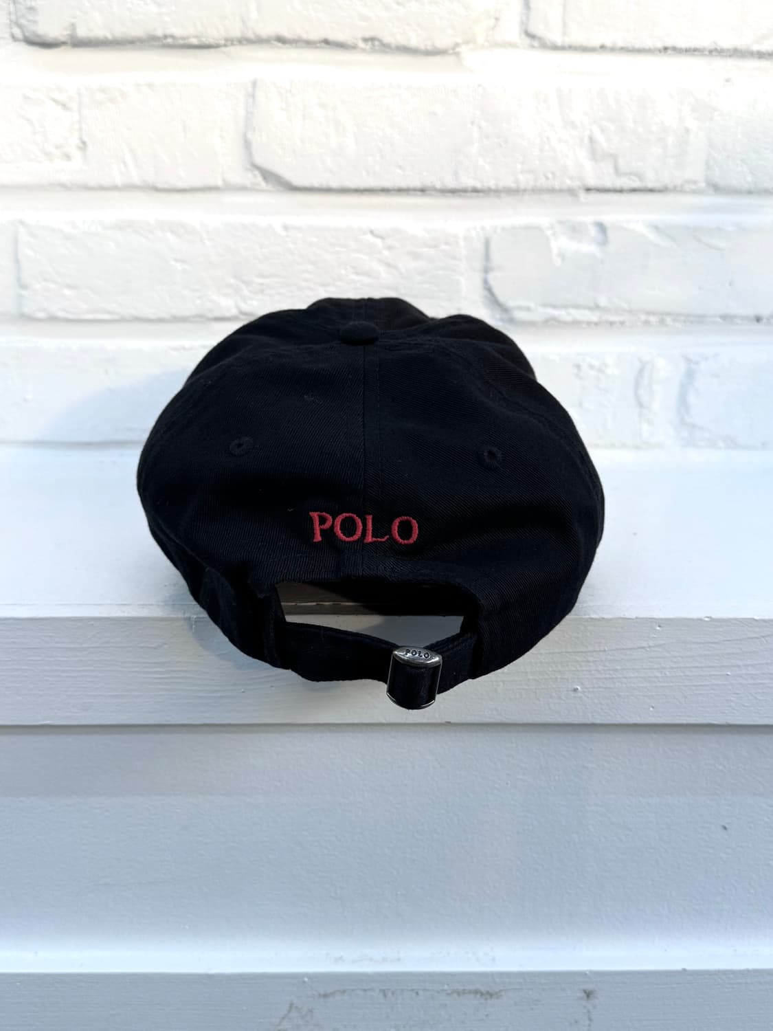 폴로 블랙 볼캡 상품이미지2