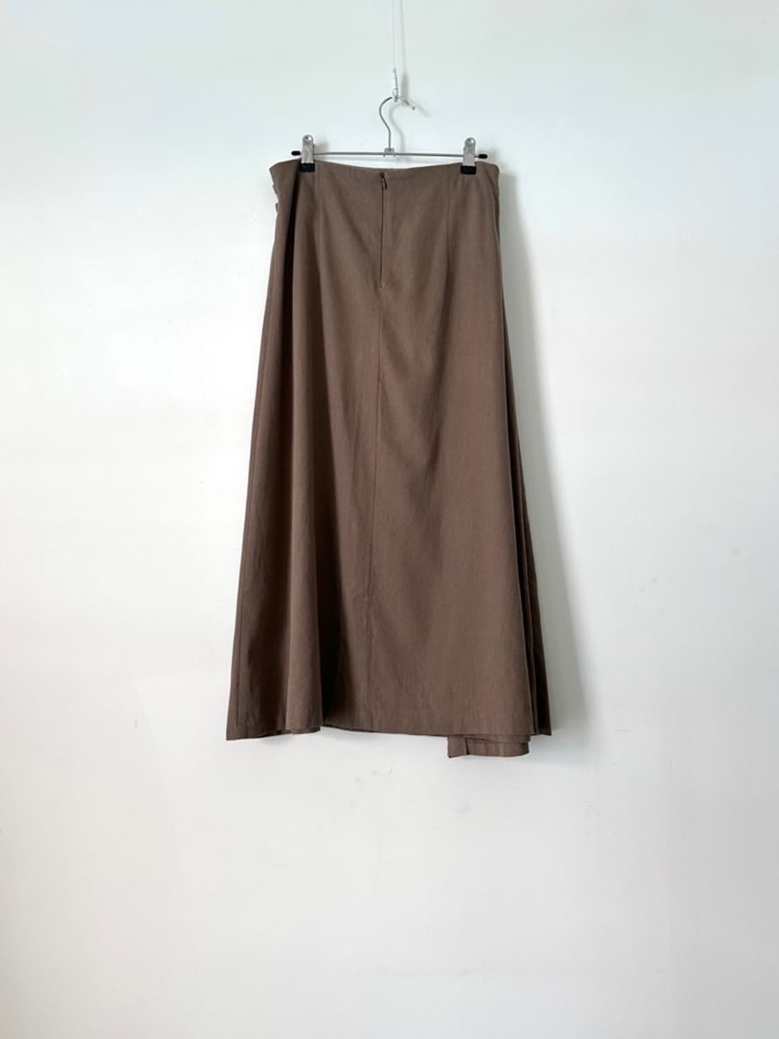 2 strap fruid skirt / brown 상품이미지8