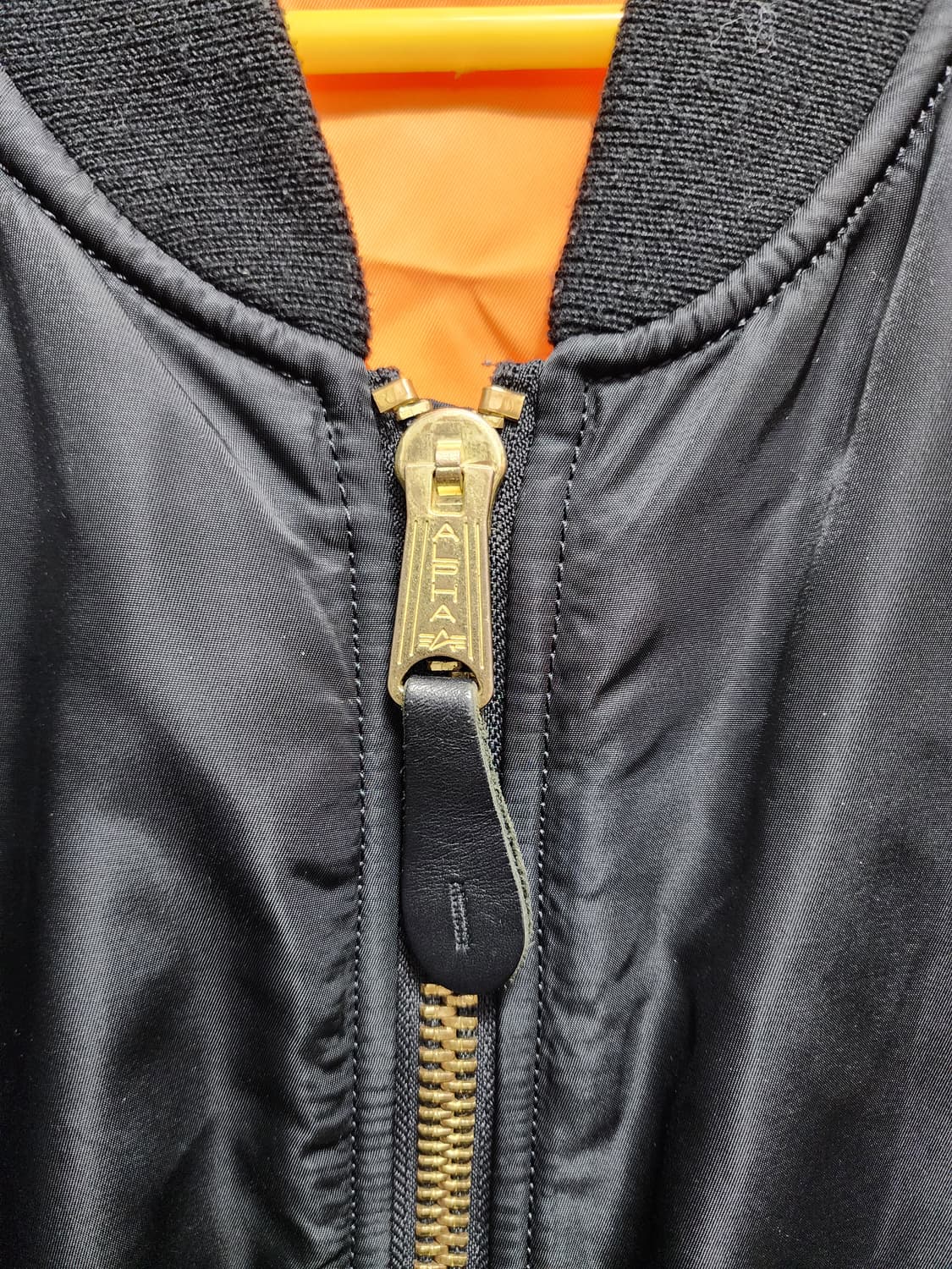 알파인더스트리 블랙 ma1 항공점퍼 XL 상품이미지3