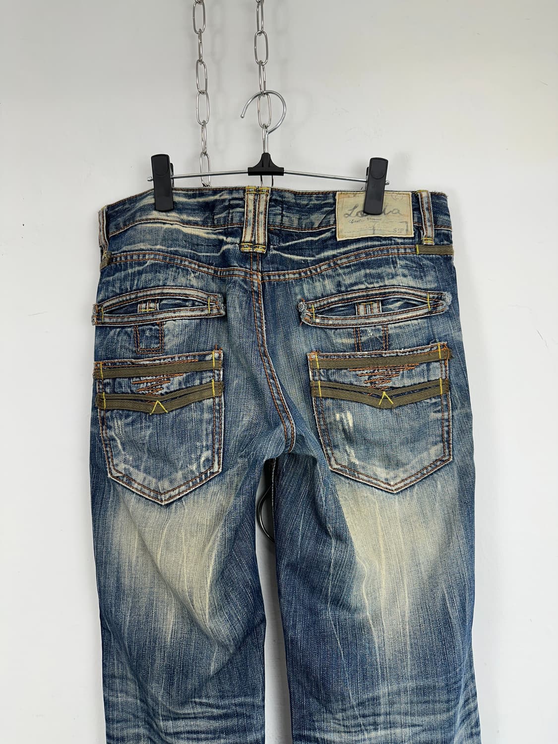 Lolita Jeans Distressed Sand Washed Deni 상품이미지9