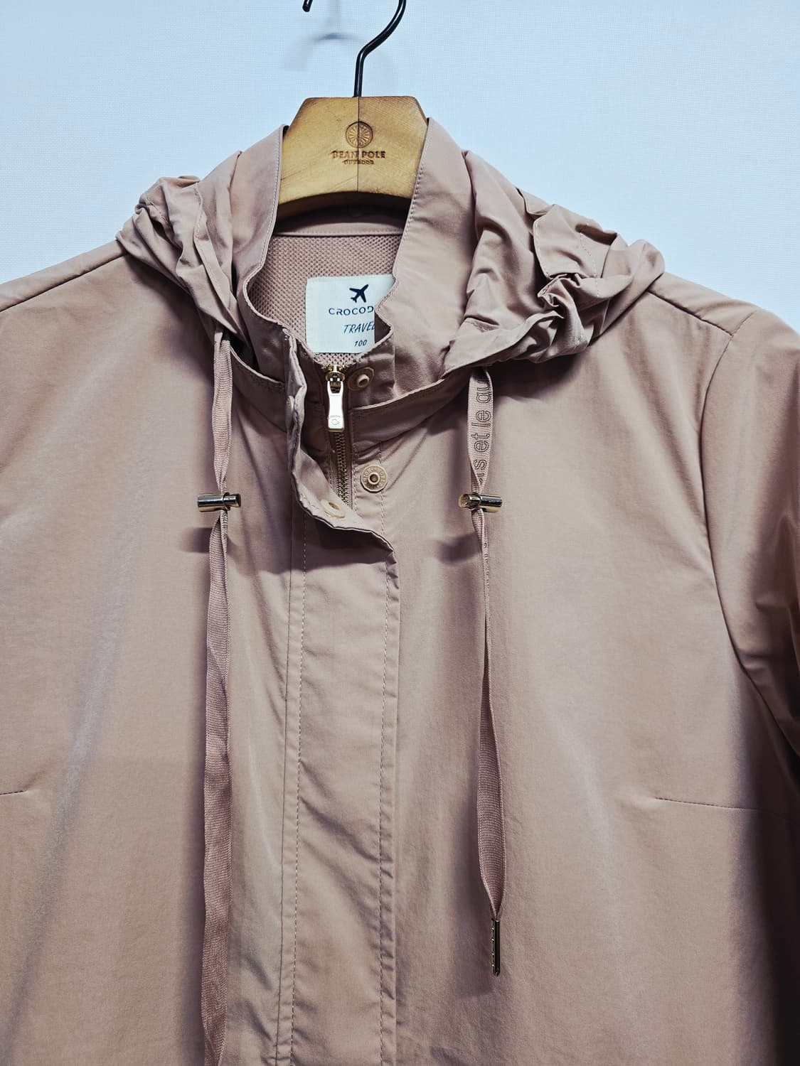 크로커다일 트레블 후드 롱 자켓 상품이미지2