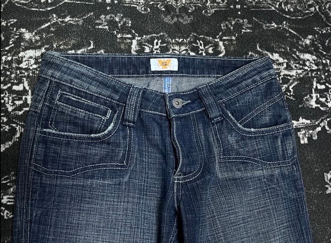 pinterest 앤틱데님 빈티지 y2k 2000‘s 데님 부츠컷 상품이미지3