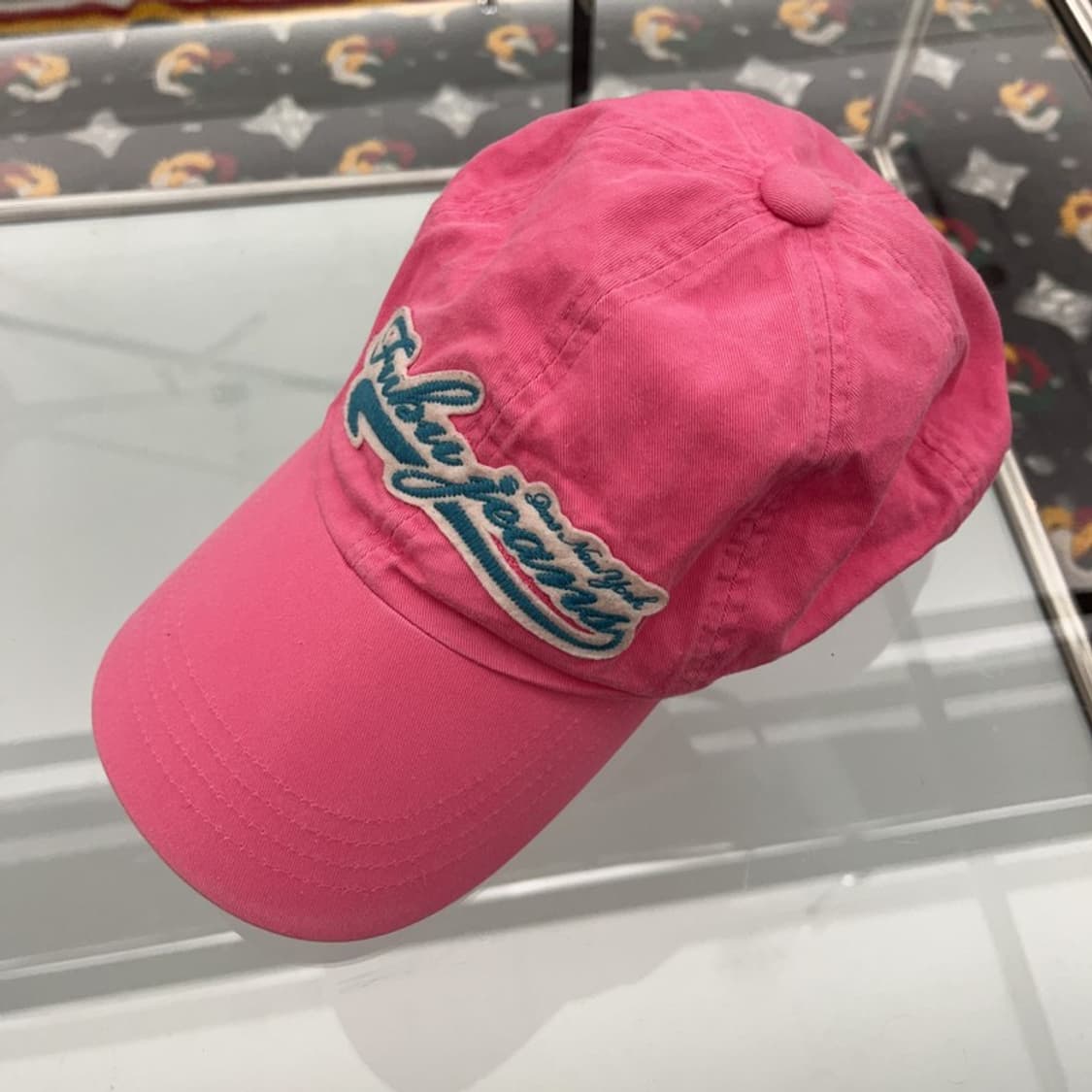 푸부 FUBU Y2K 대장급 00's 핫핑크 볼캡 C08512 상품이미지3