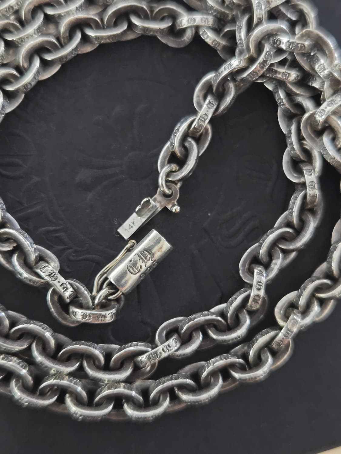 크롬하츠 페이퍼체인 목걸이 24인치(정품) 상품이미지3