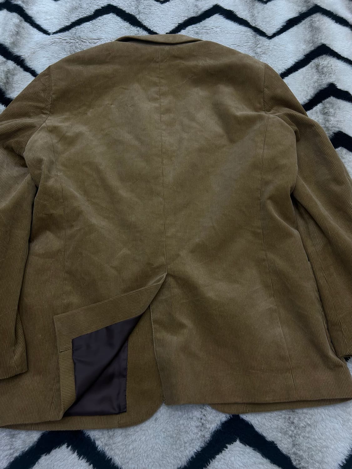 [XL]유니클로 코듀로이 블레이저/카멜 상품이미지2