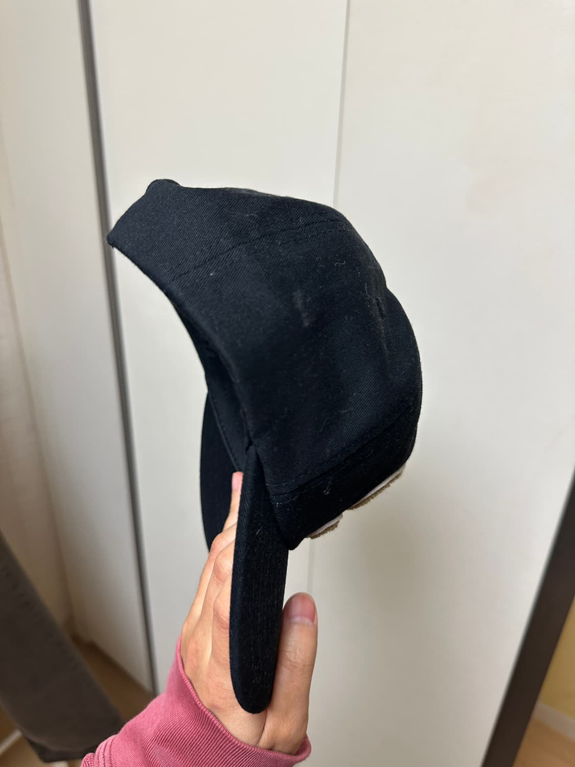 스투시 셔닐 로우 블랙 캡 상품이미지3