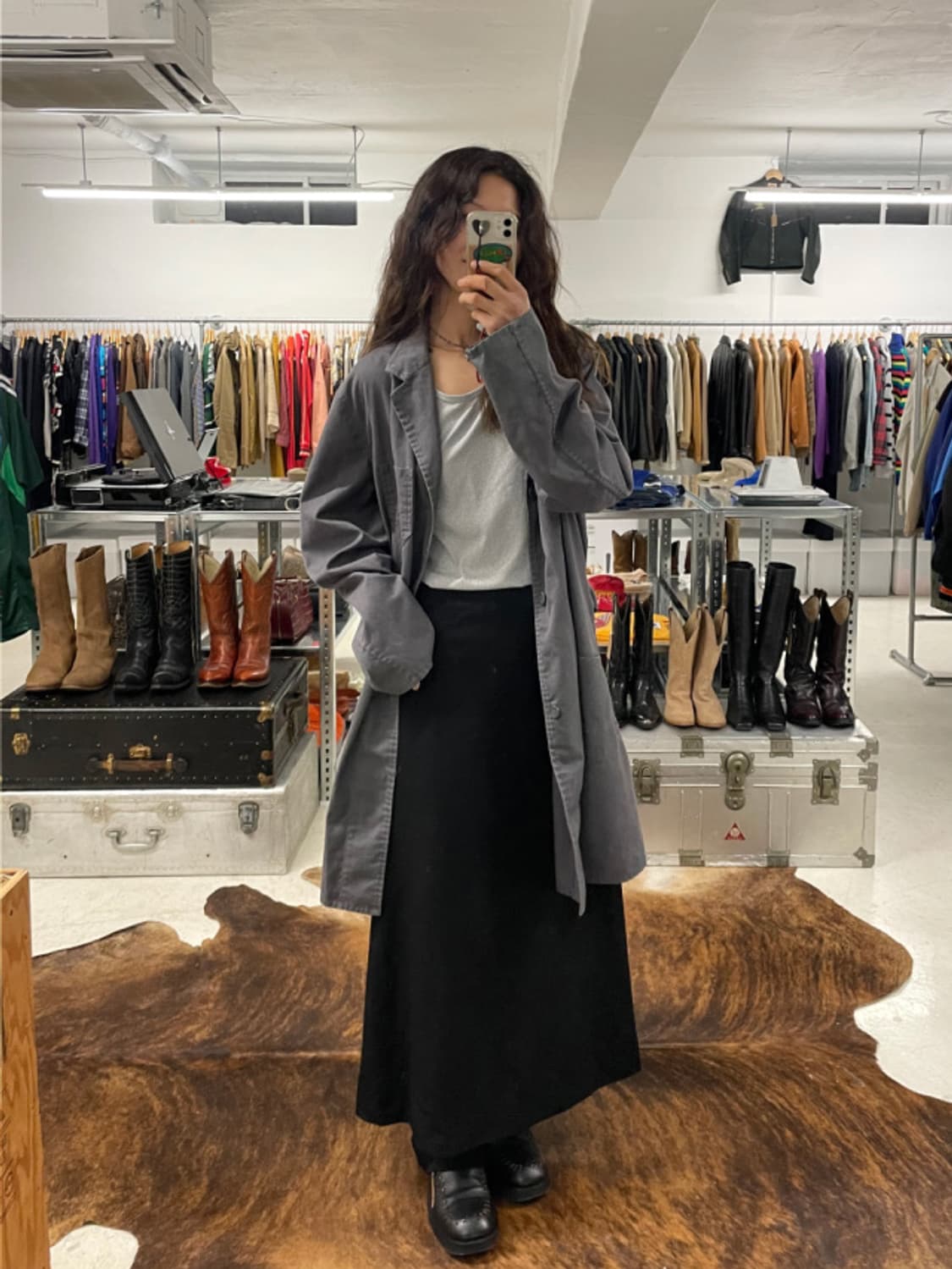 80~90s VTG work shop coat  상품이미지1