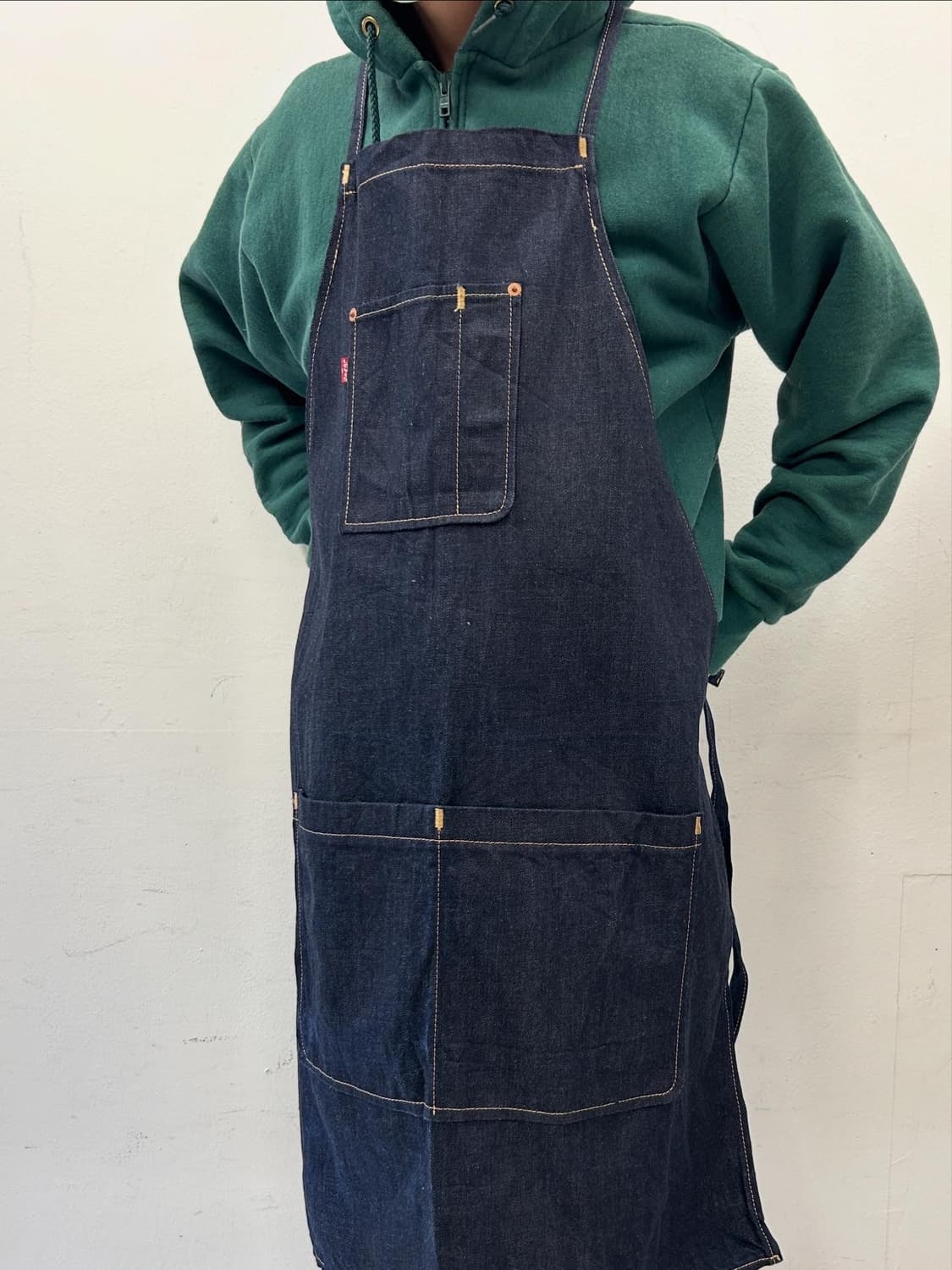 리바이스 데님 에이프런 앞치마 상품이미지2