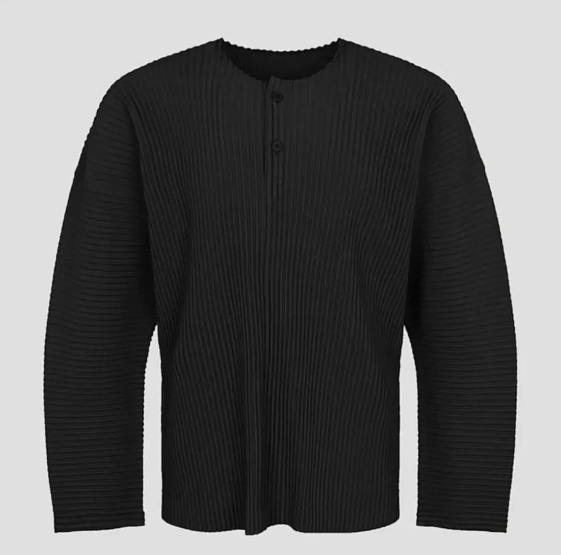 옴므플리세 긴팔 헨리넥 3사이즈 먼슬리 제품 상품이미지5