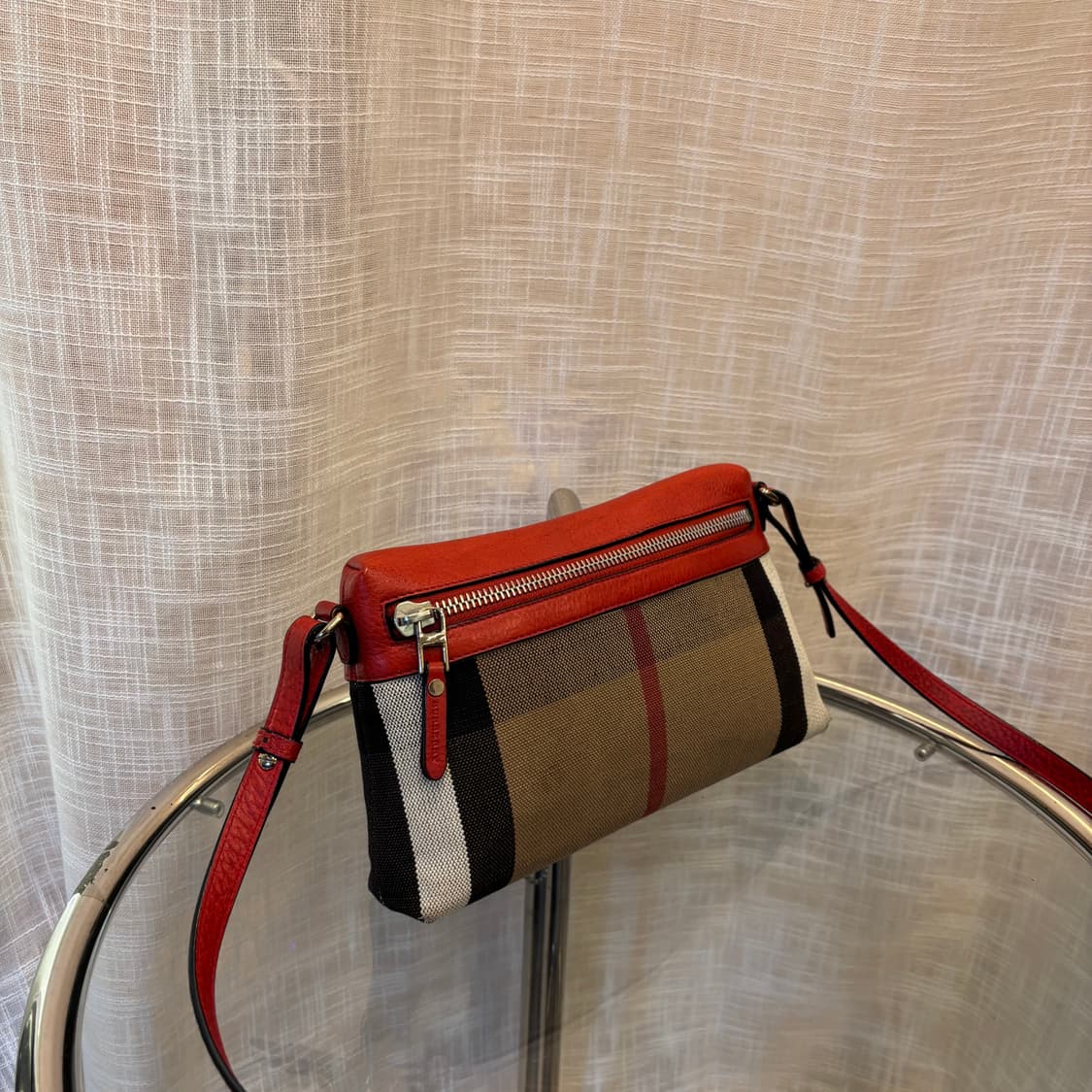 정품 버버리 캔버스 크로스백     상품이미지3