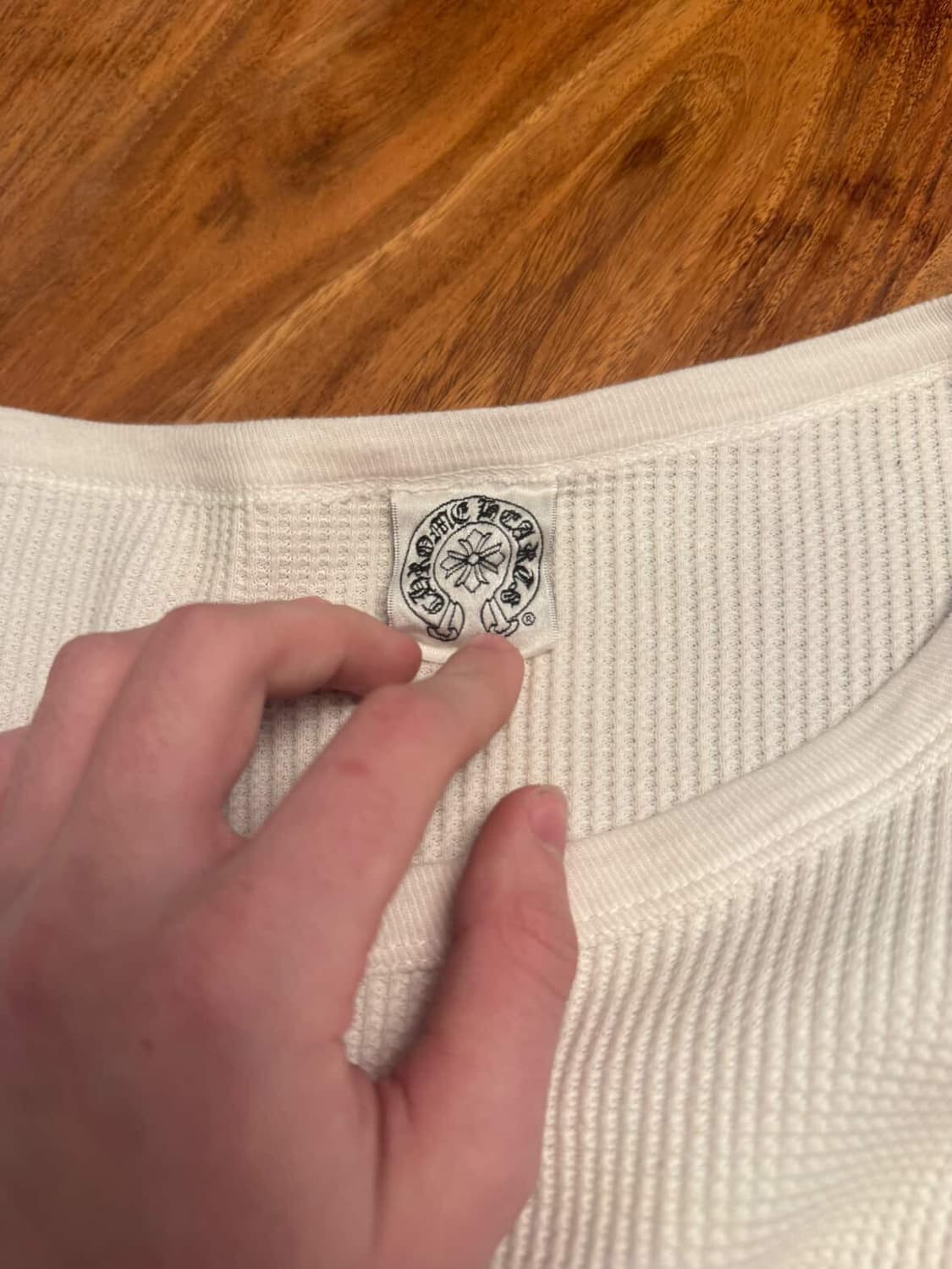 빈티지 크롬하츠 Fuck You 써멀 롱슬리브 상품이미지4