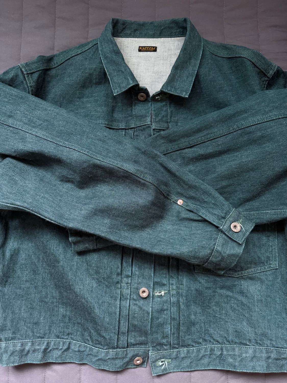 Kapital indigo no.4 데님 자켓 상품이미지1