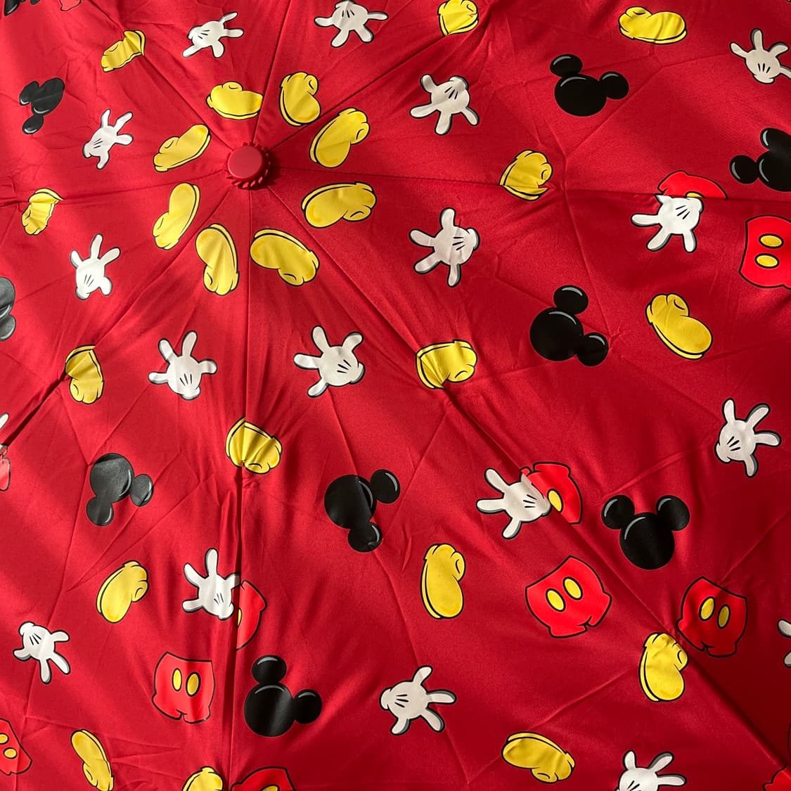홍콩디즈니랜드 미키마우스 패턴 자동우산 상품이미지2