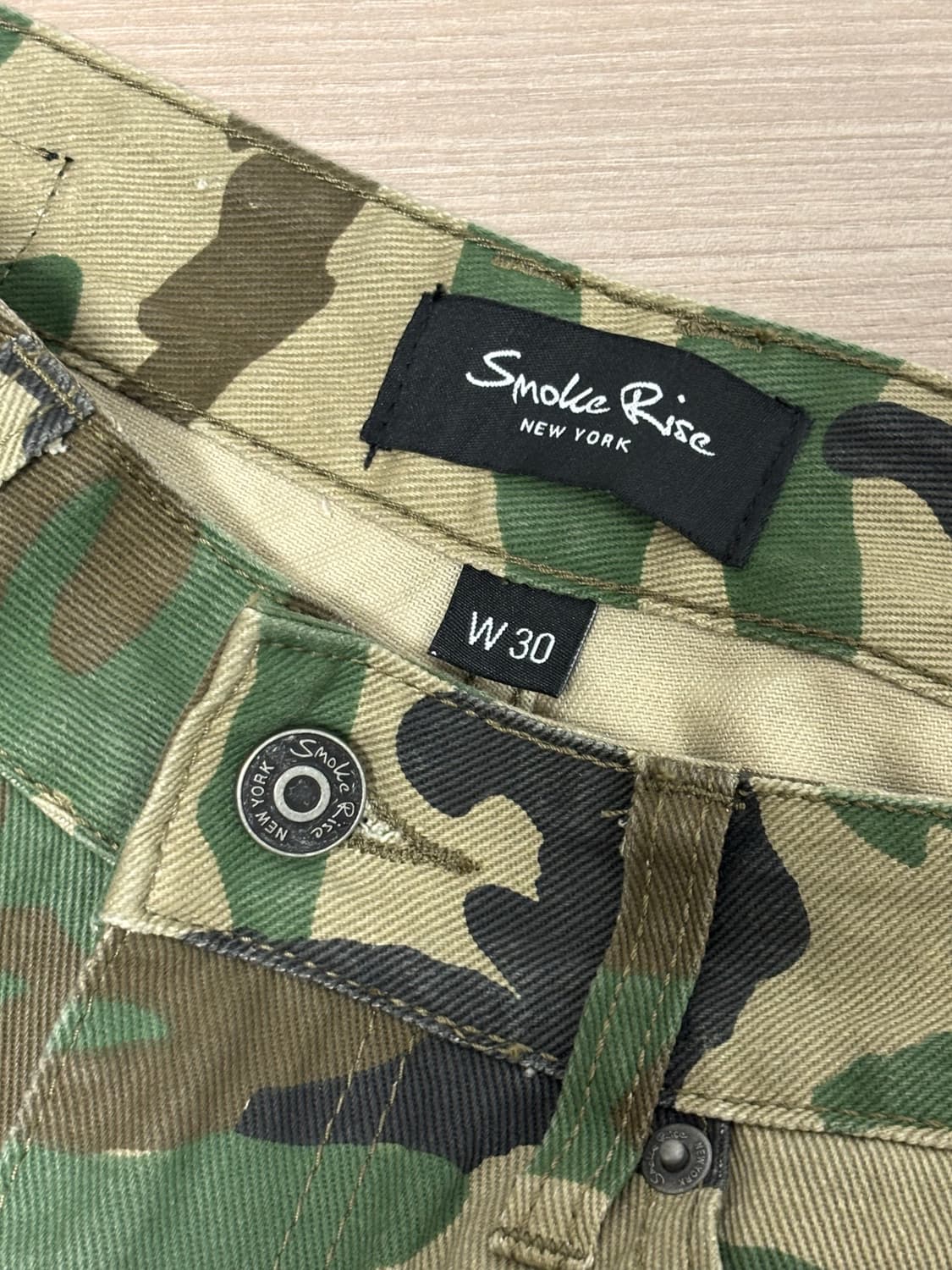 (급처) 스모크라이즈 텐포켓 카모 팬츠 30 상품이미지4
